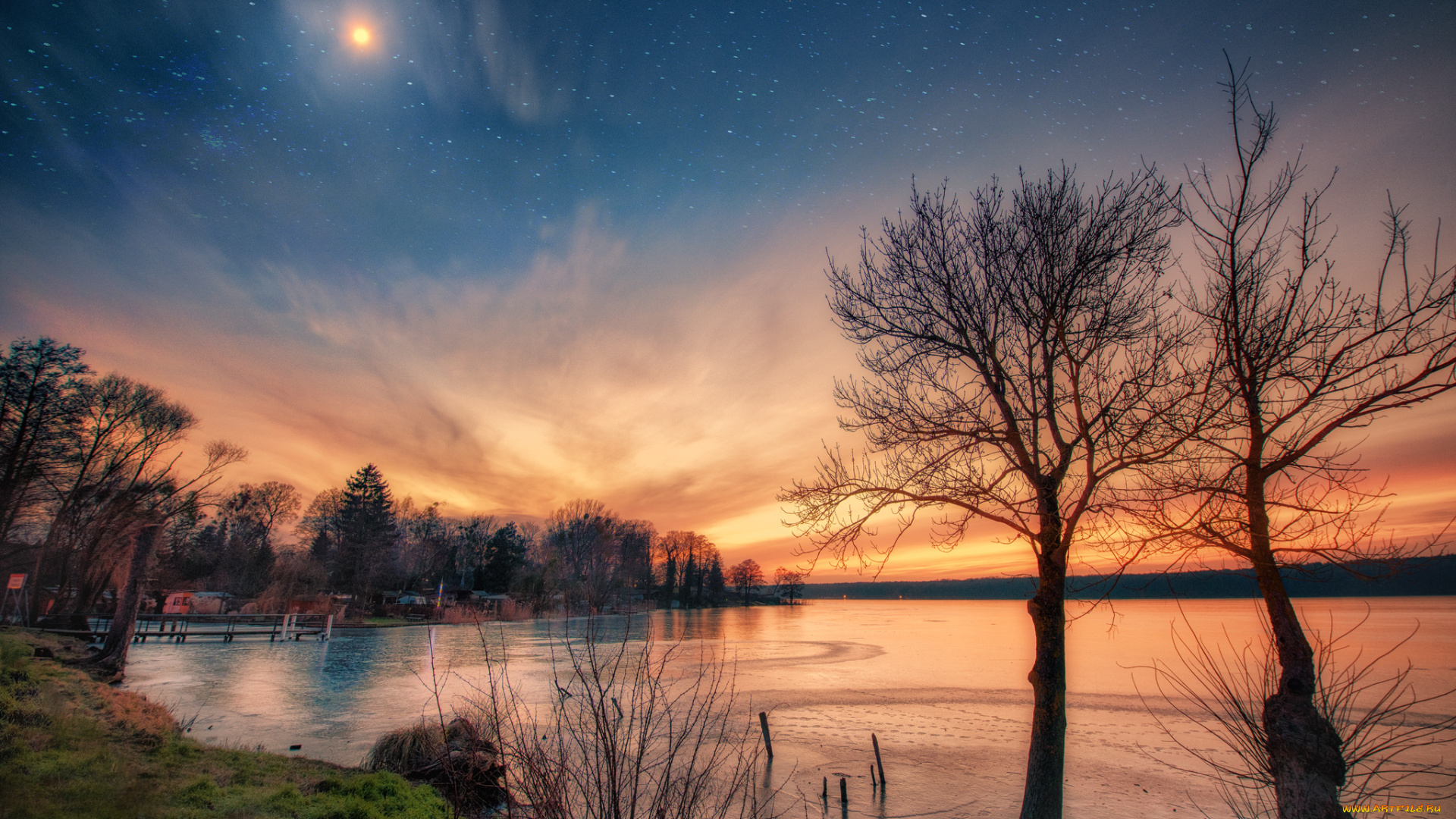 природа, реки, озера, простор