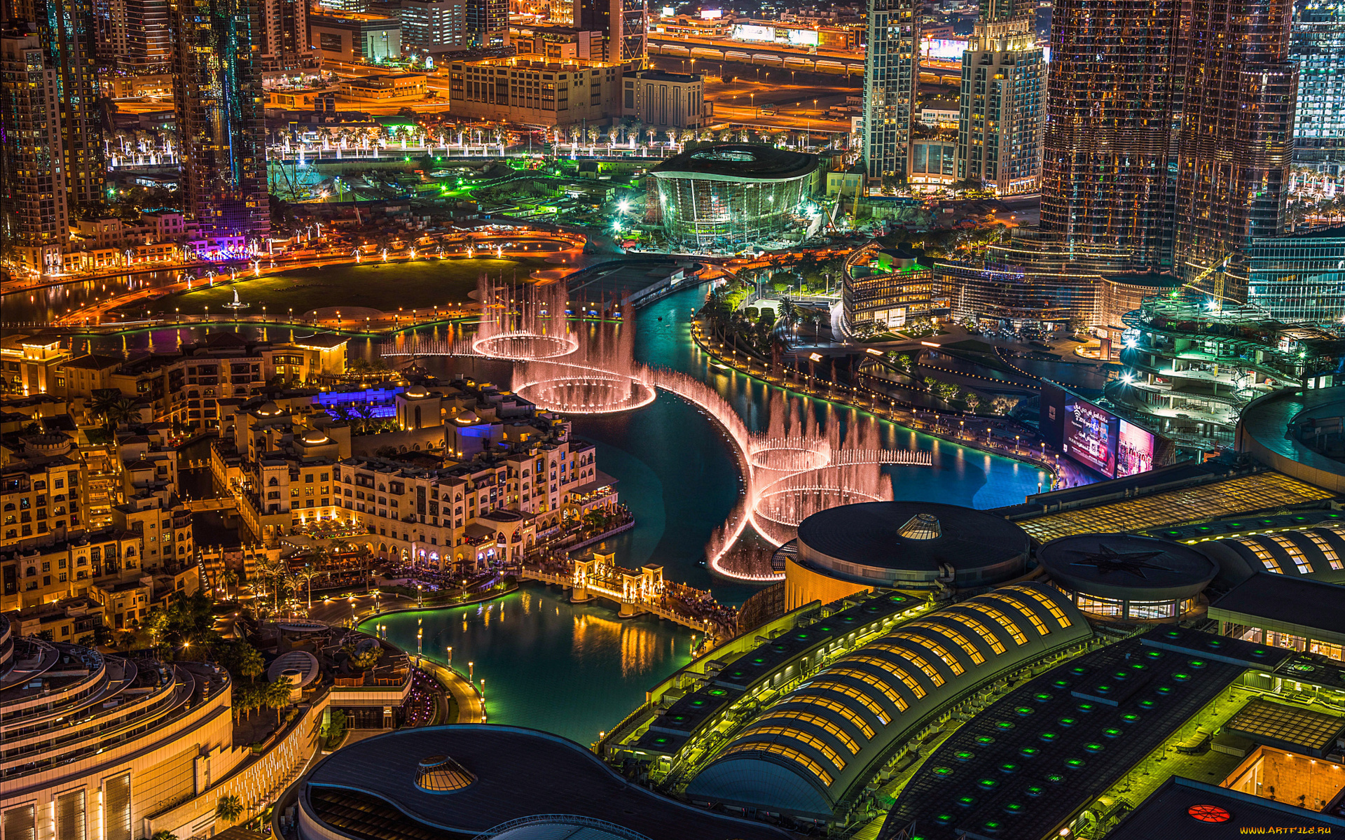 дубай, , объединенные, арабские, эмираты, города, дубай, , оаэ, объединенные, арабские, эмираты, современная, архитектура, фонтаны