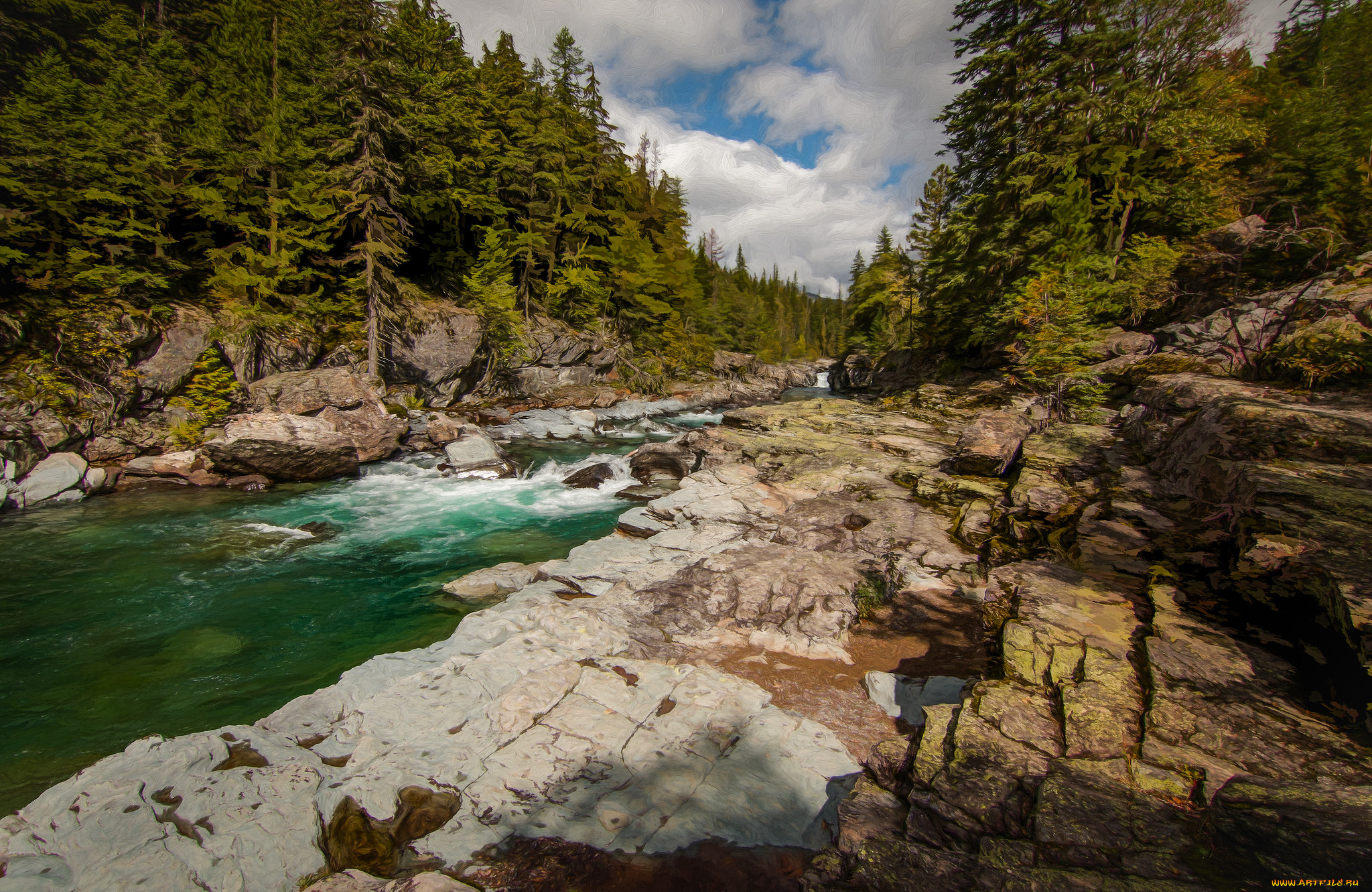 природа, реки, озера, простор