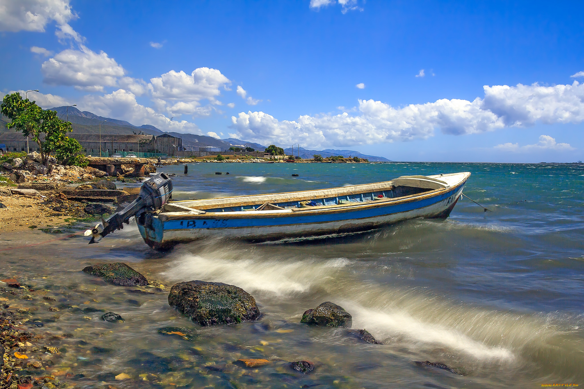 корабли, моторные, лодки, лодка