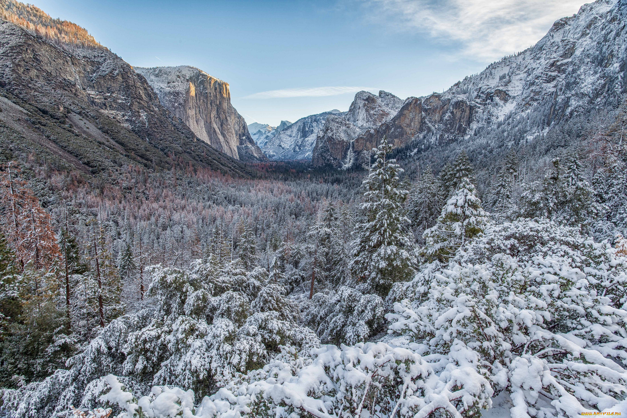 природа, горы, простор