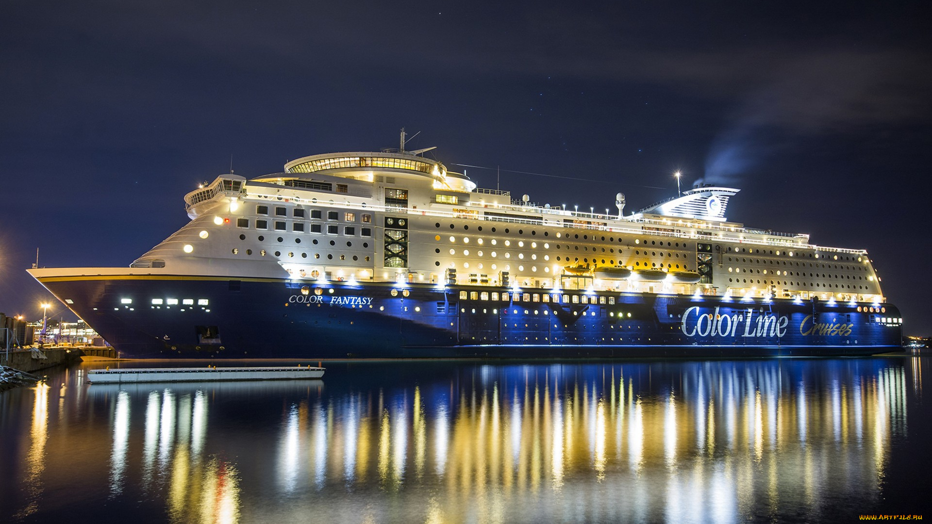 color, fantasy, корабли, лайнеры, круиз, лайнер