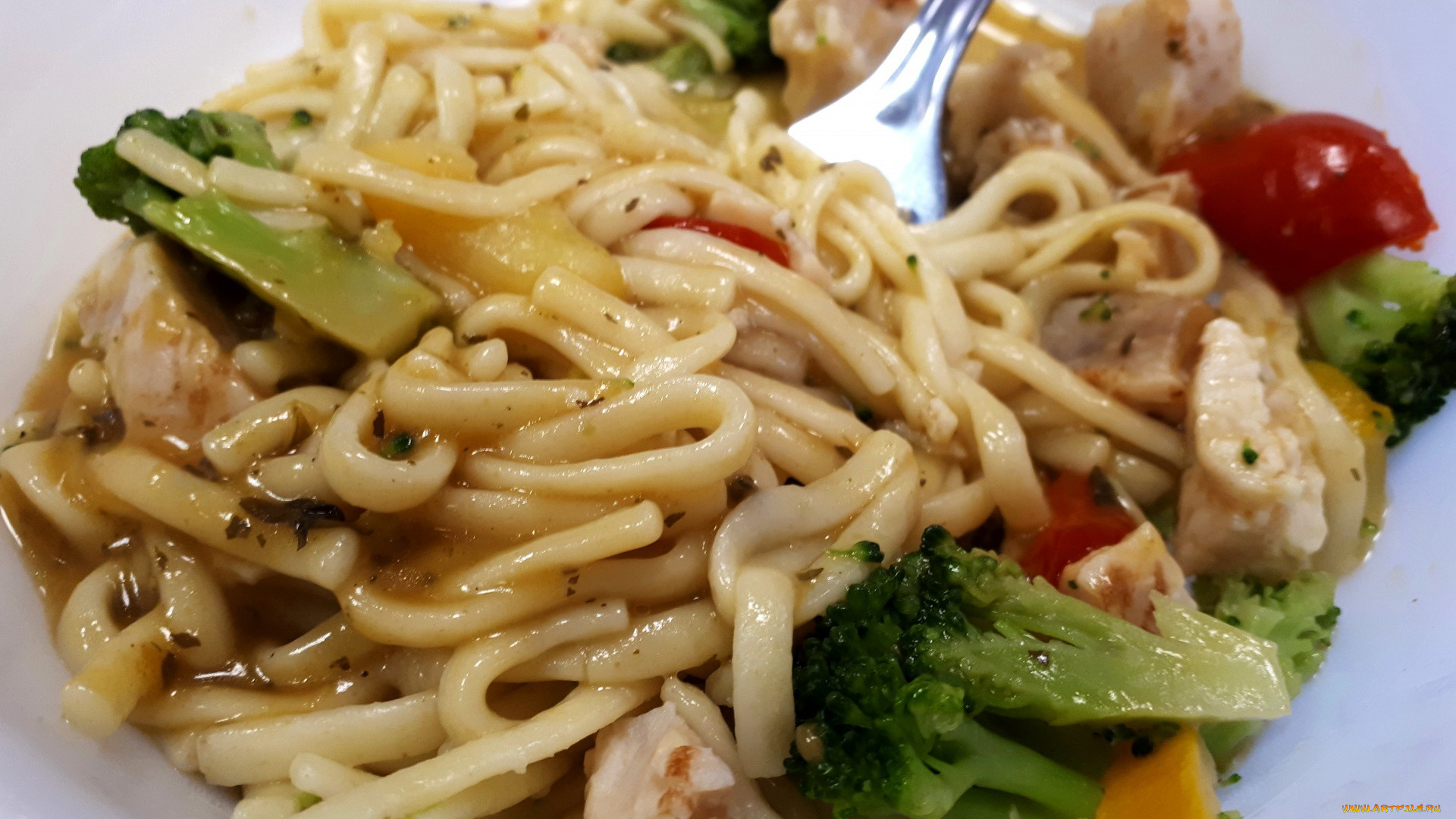 еда, макаронные, блюда, макароны, паста, овощи