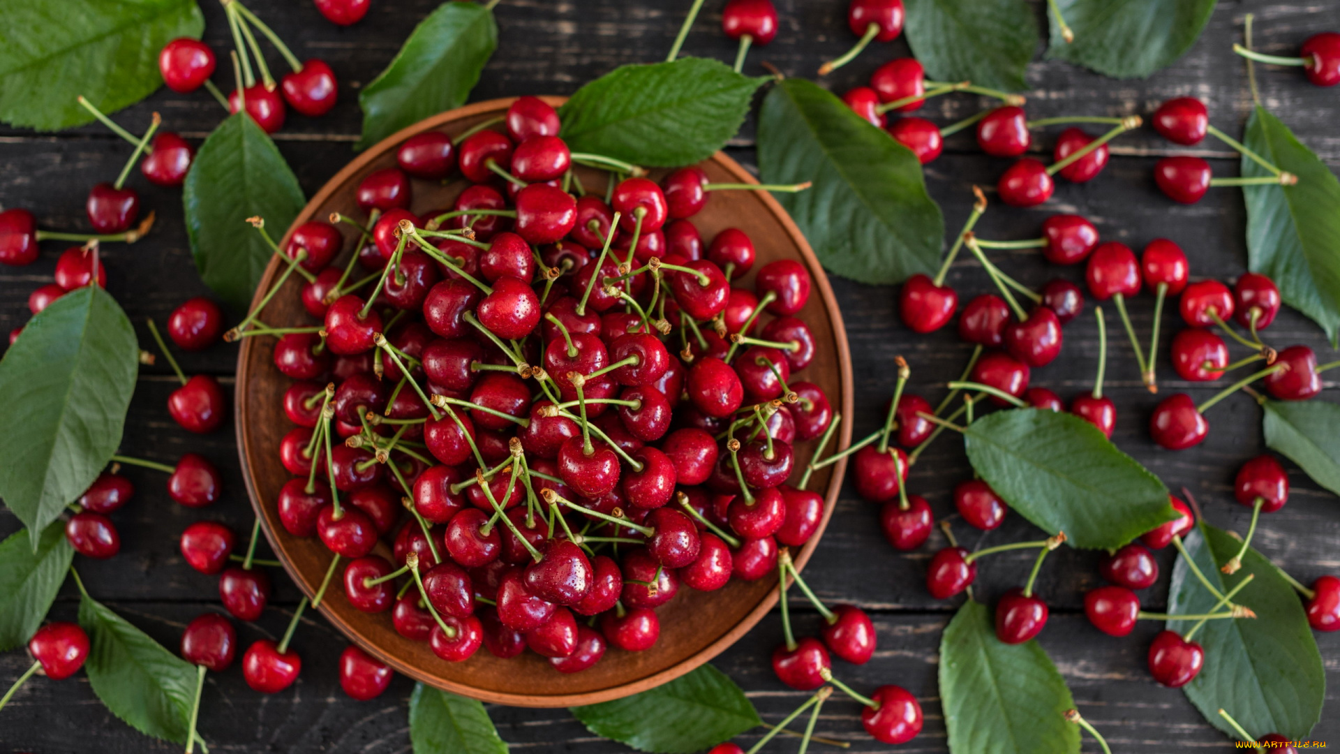 еда, вишня, , черешня, вишни