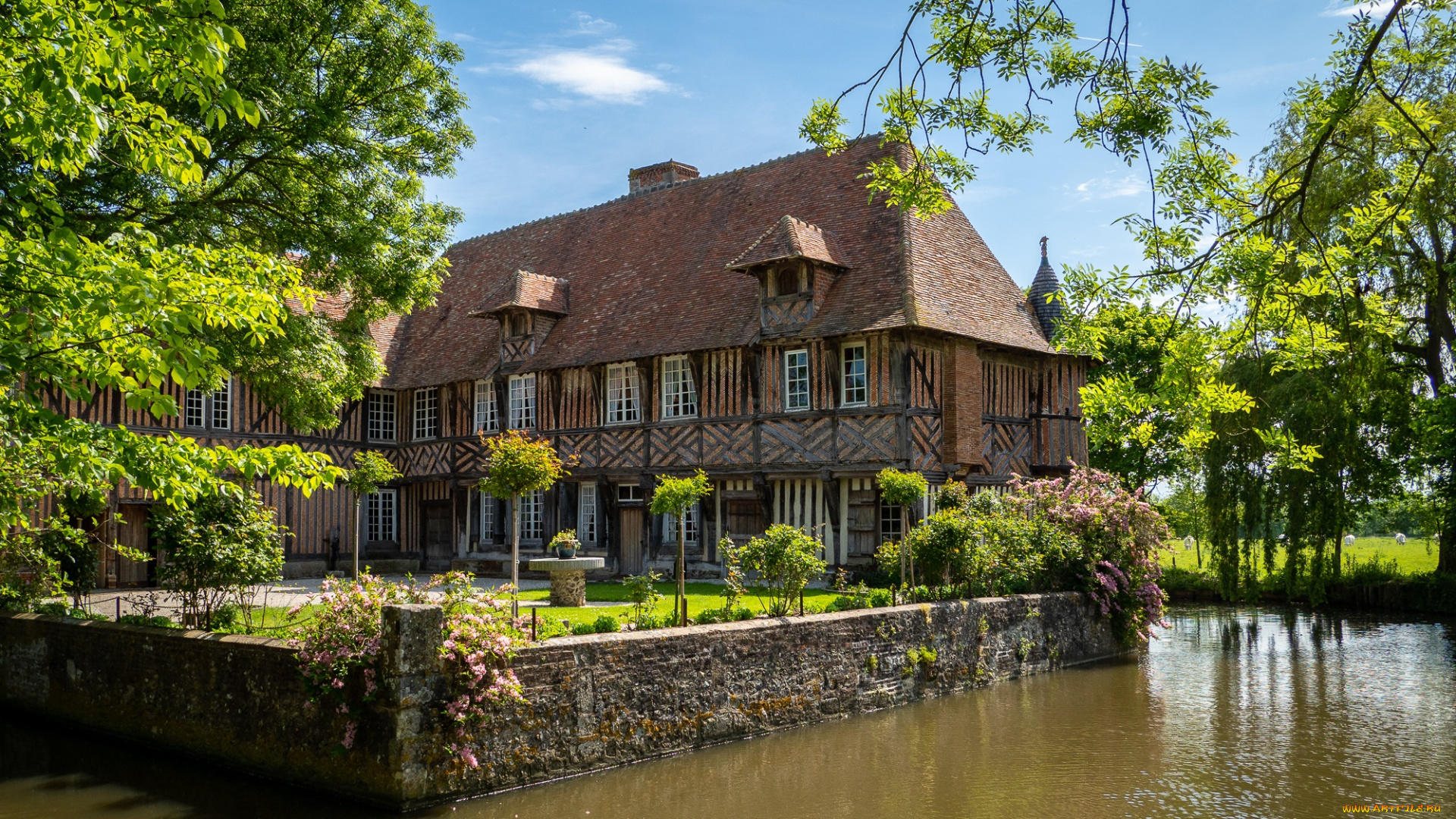 города, -, здания, , дома, простор