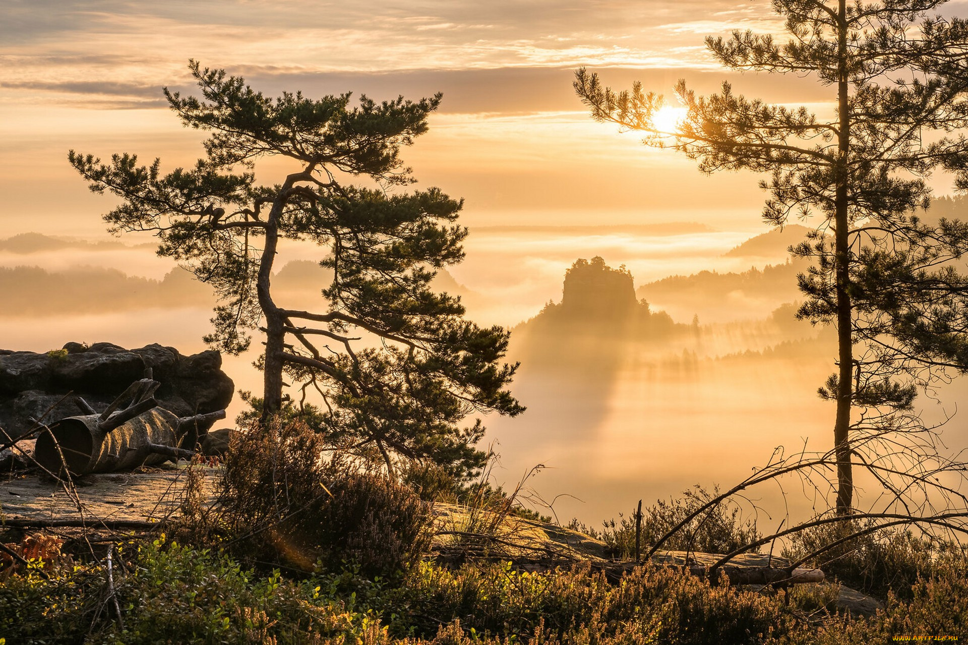 природа, восходы, закаты, простор