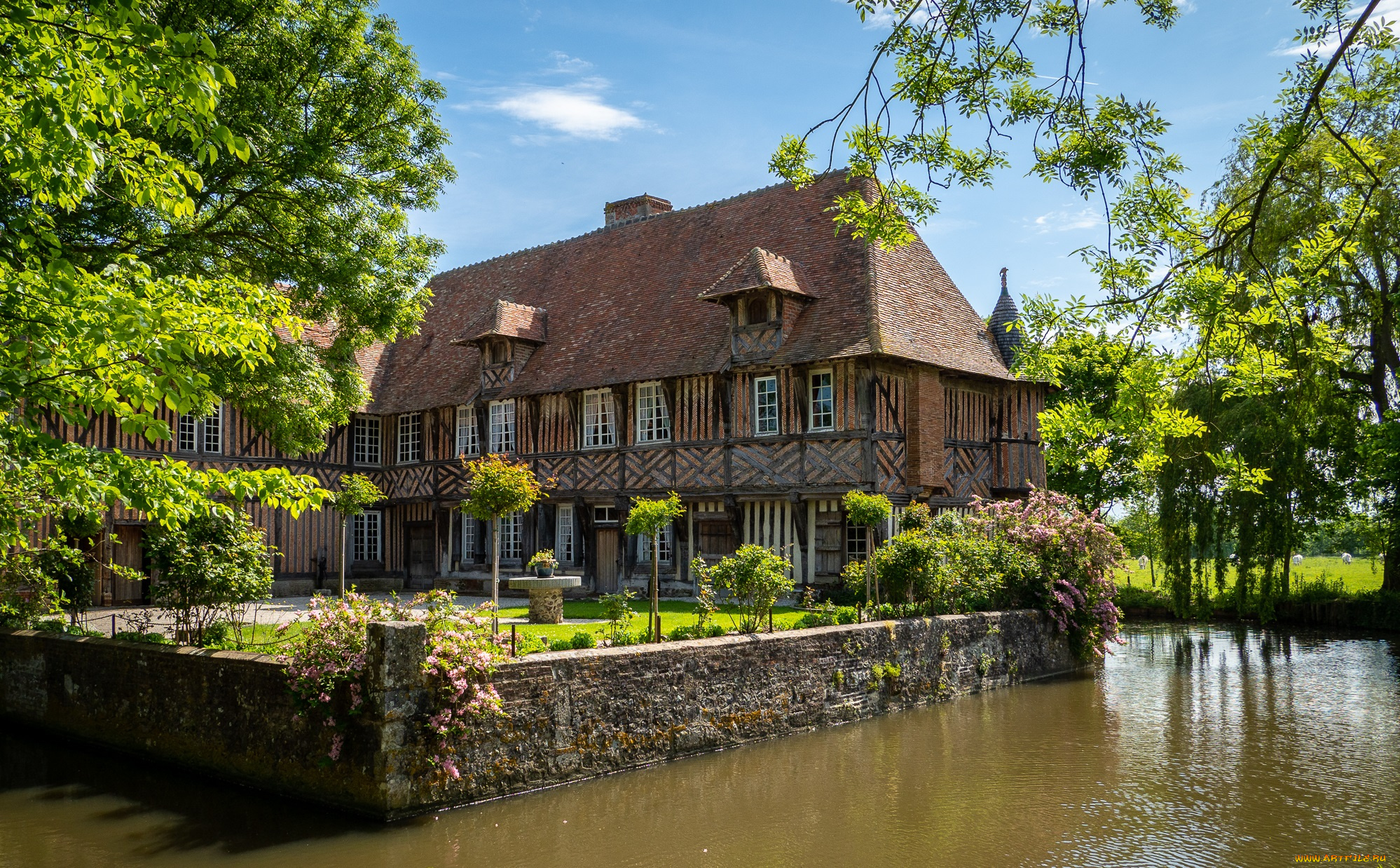 города, -, здания, , дома, простор