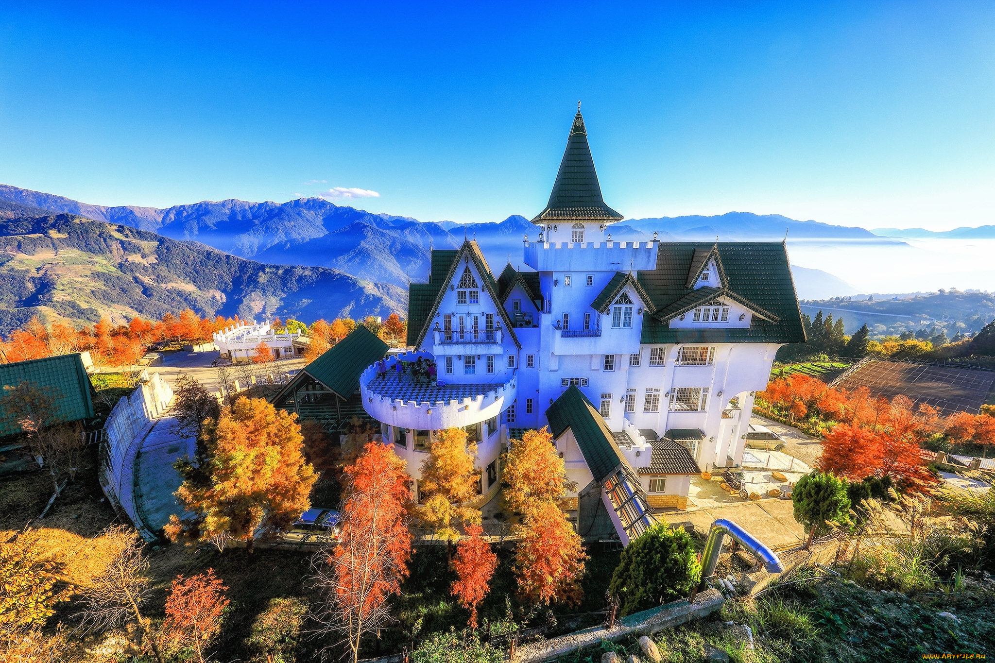 города, -, панорамы, простор