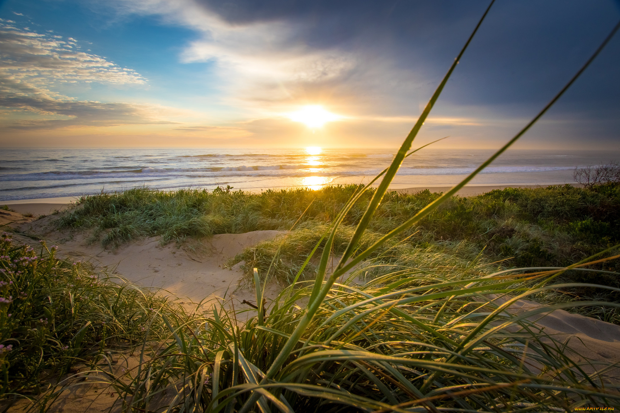 природа, восходы, закаты, простор