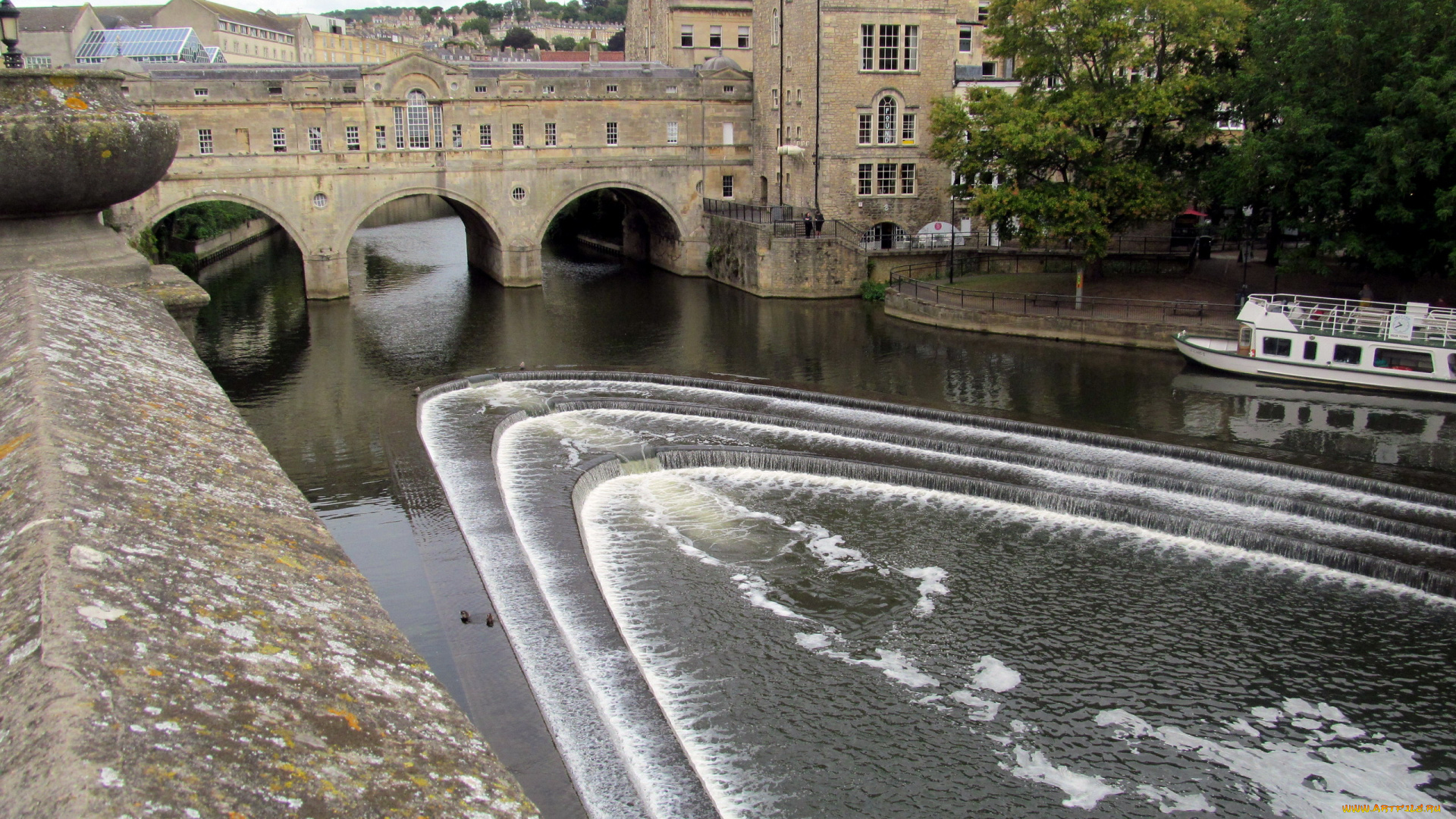 pulteney, bridge, bath, somerset, uk, города, бат, , великобритания, pulteney, bridge