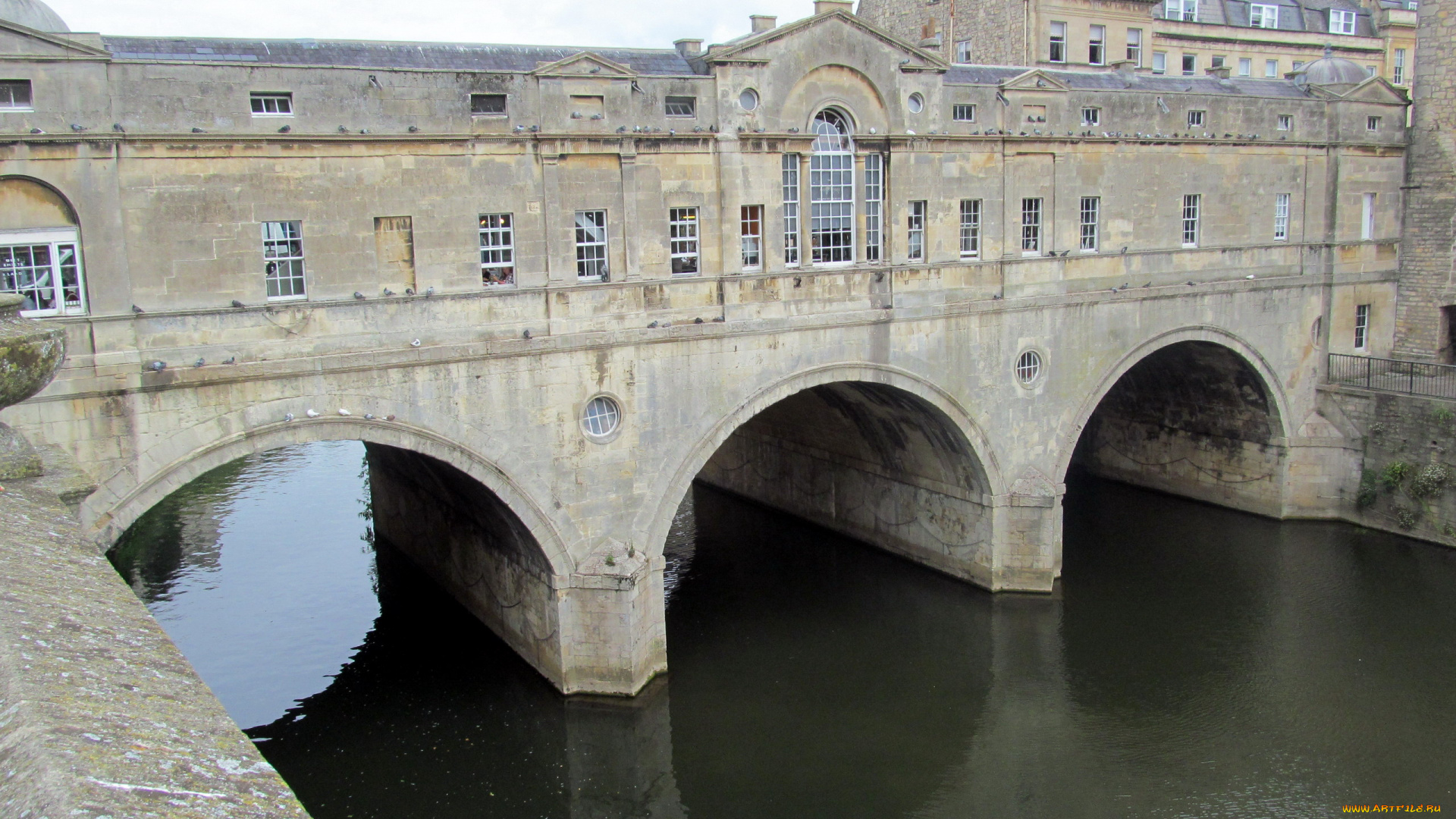 pulteney, bridge, bath, somerset, uk, города, бат, , великобритания, pulteney, bridge