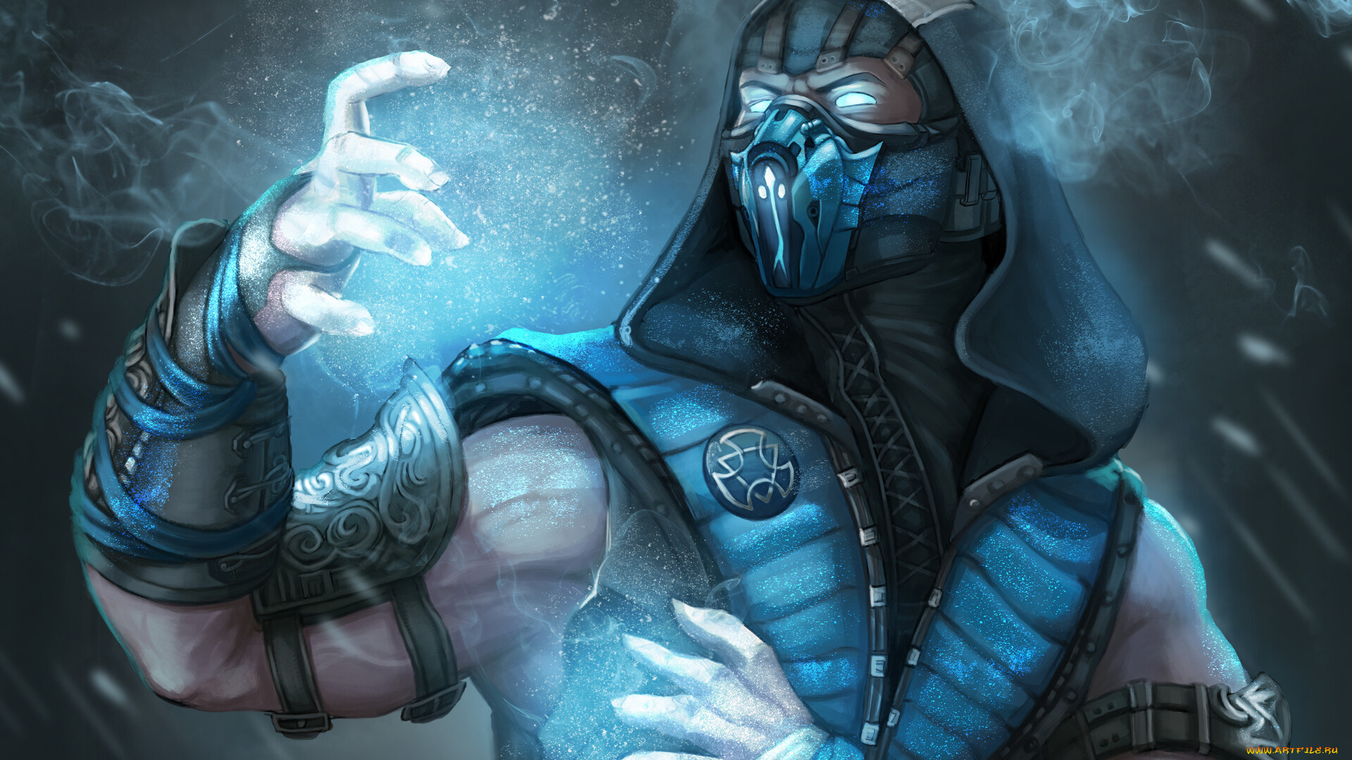 видео, игры, mortal, kombat, x, sub-zero, воин