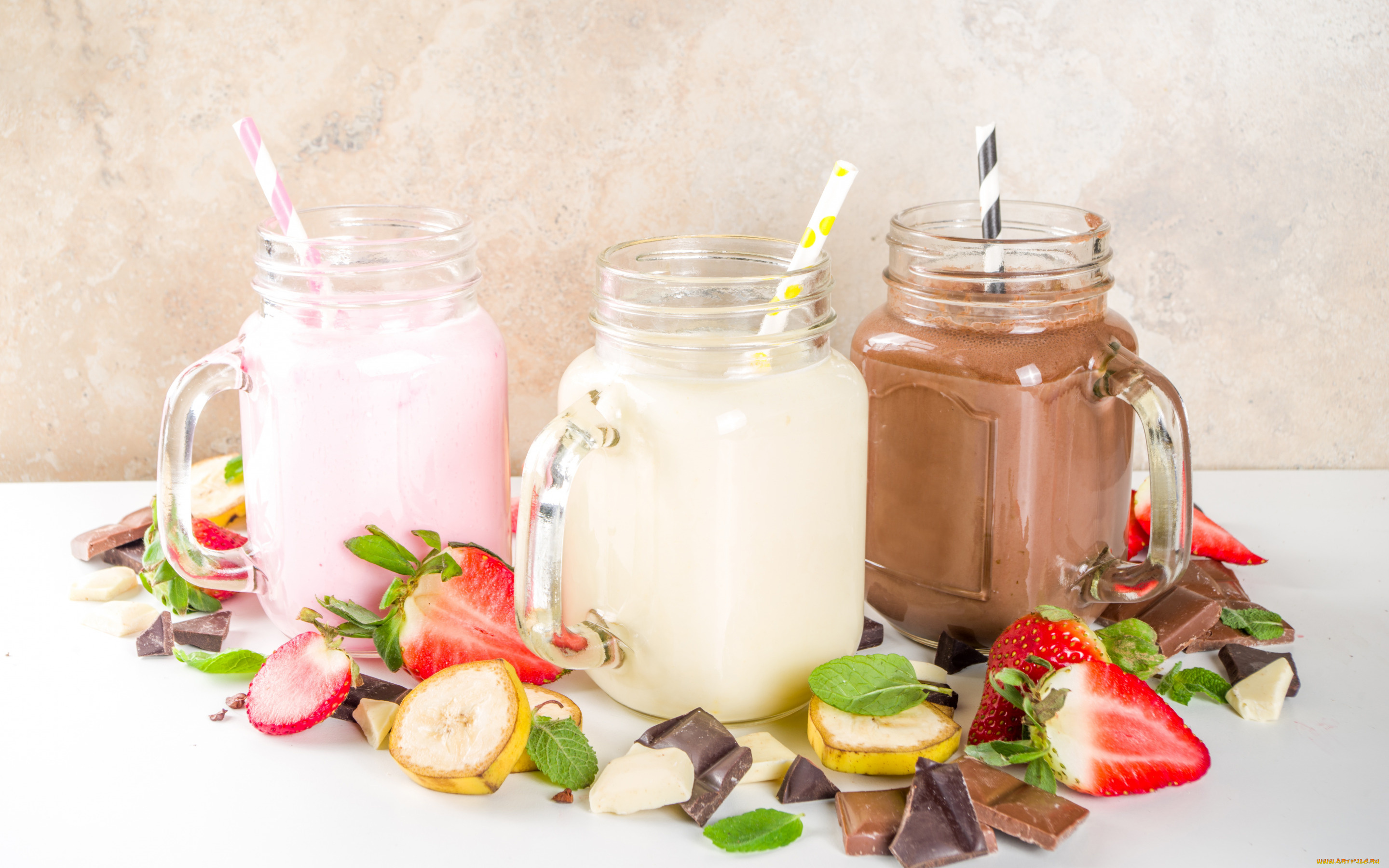 еда, напитки, , коктейль, ягоды, баночки, фрукты, смузи