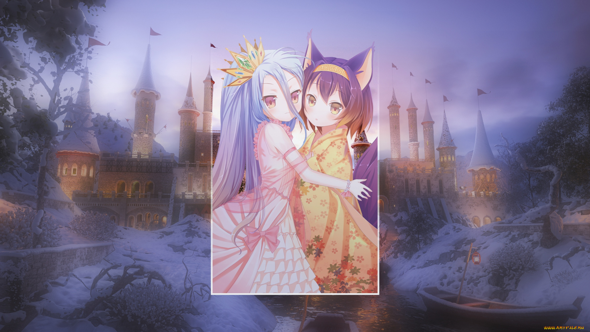 аниме, no, game, no, life, нет, игры, жизни