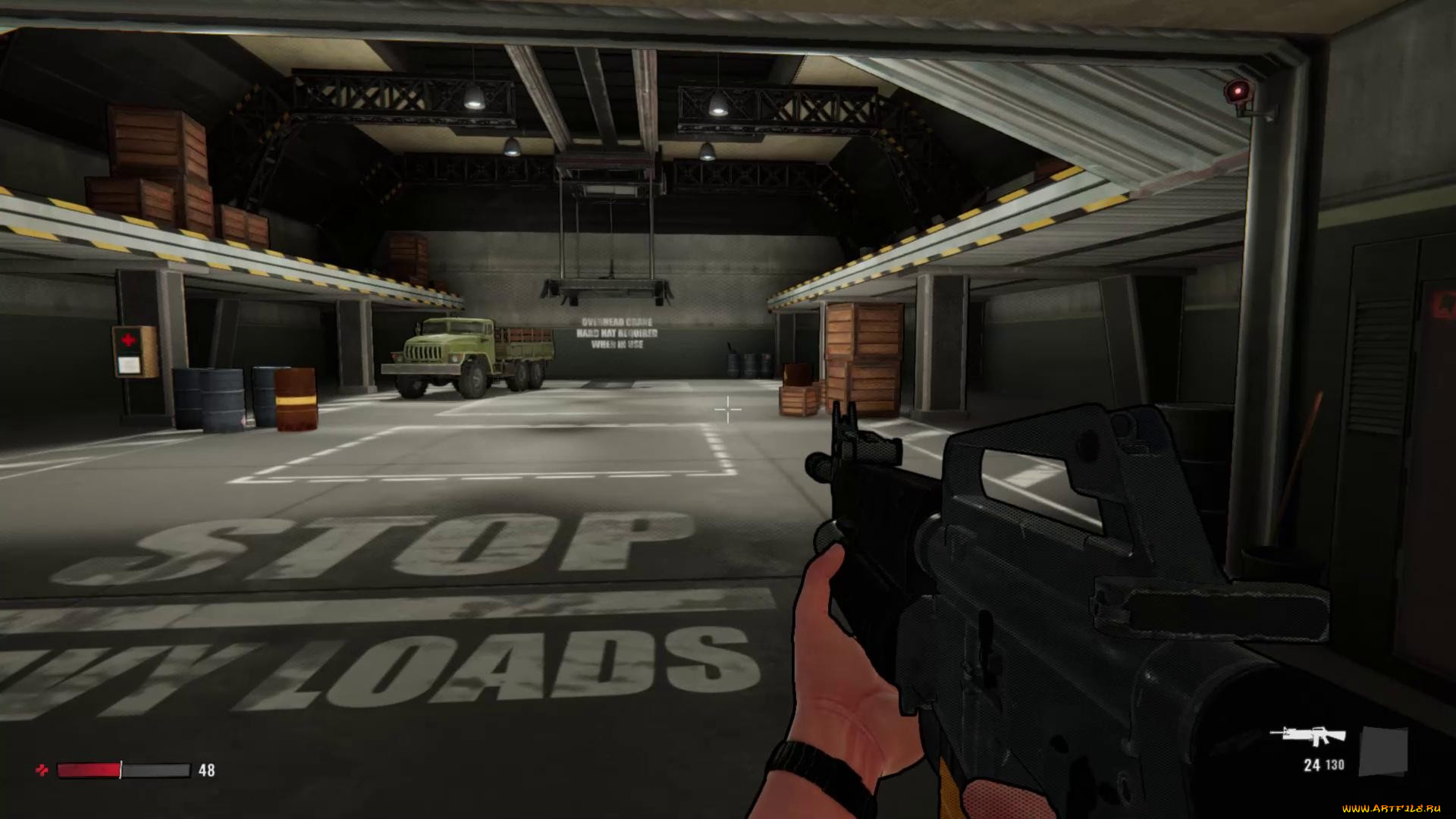 видео, игры, xiii, руки, оружие, машина, ящики