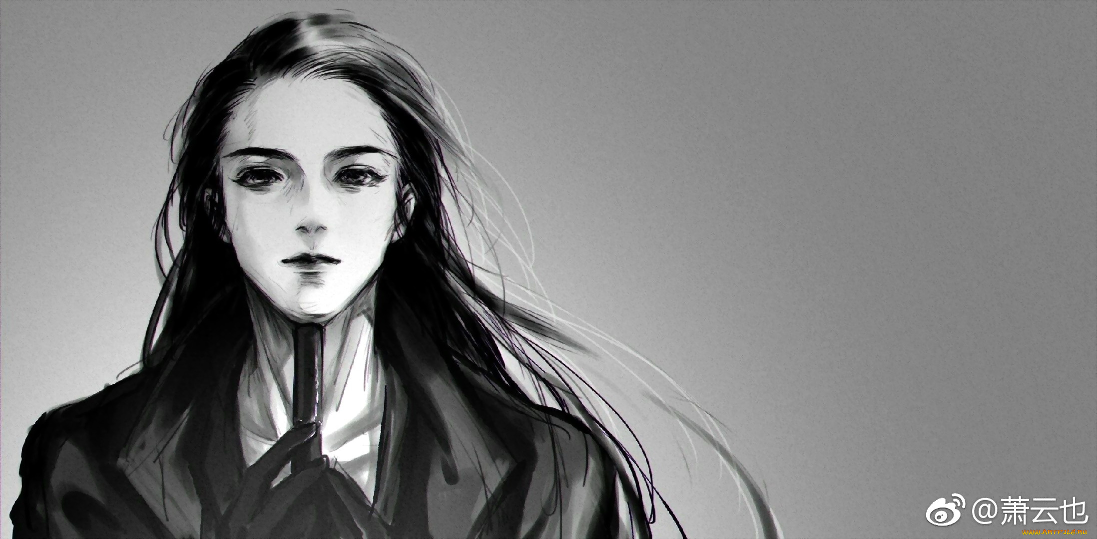 аниме, mo, dao, zu, shi, вэй, усянь, лицо, флейта