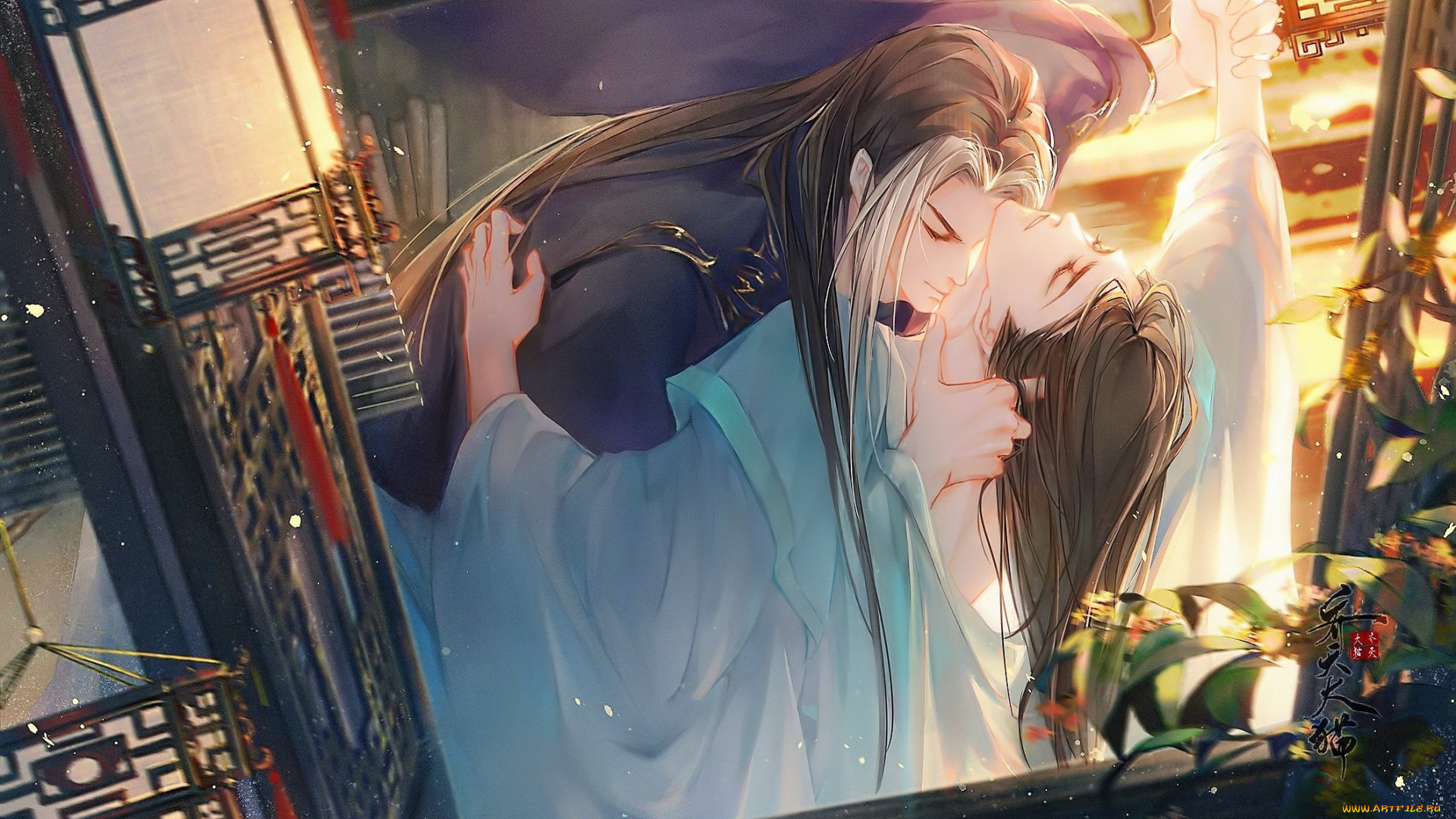 аниме, thousand, autumns, заклинатели, окно