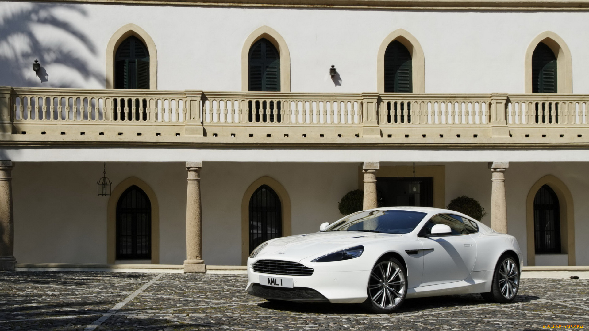 aston, martin, stratus, автомобили, aston, martin, белый, здание