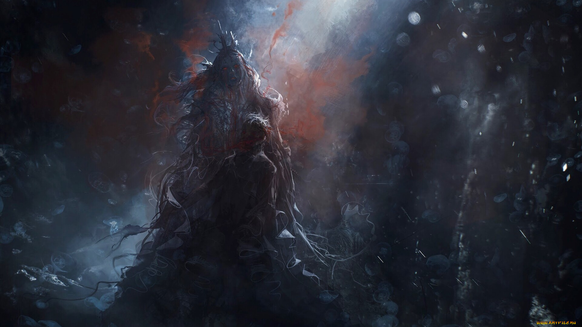 фэнтези, нежить, девушка