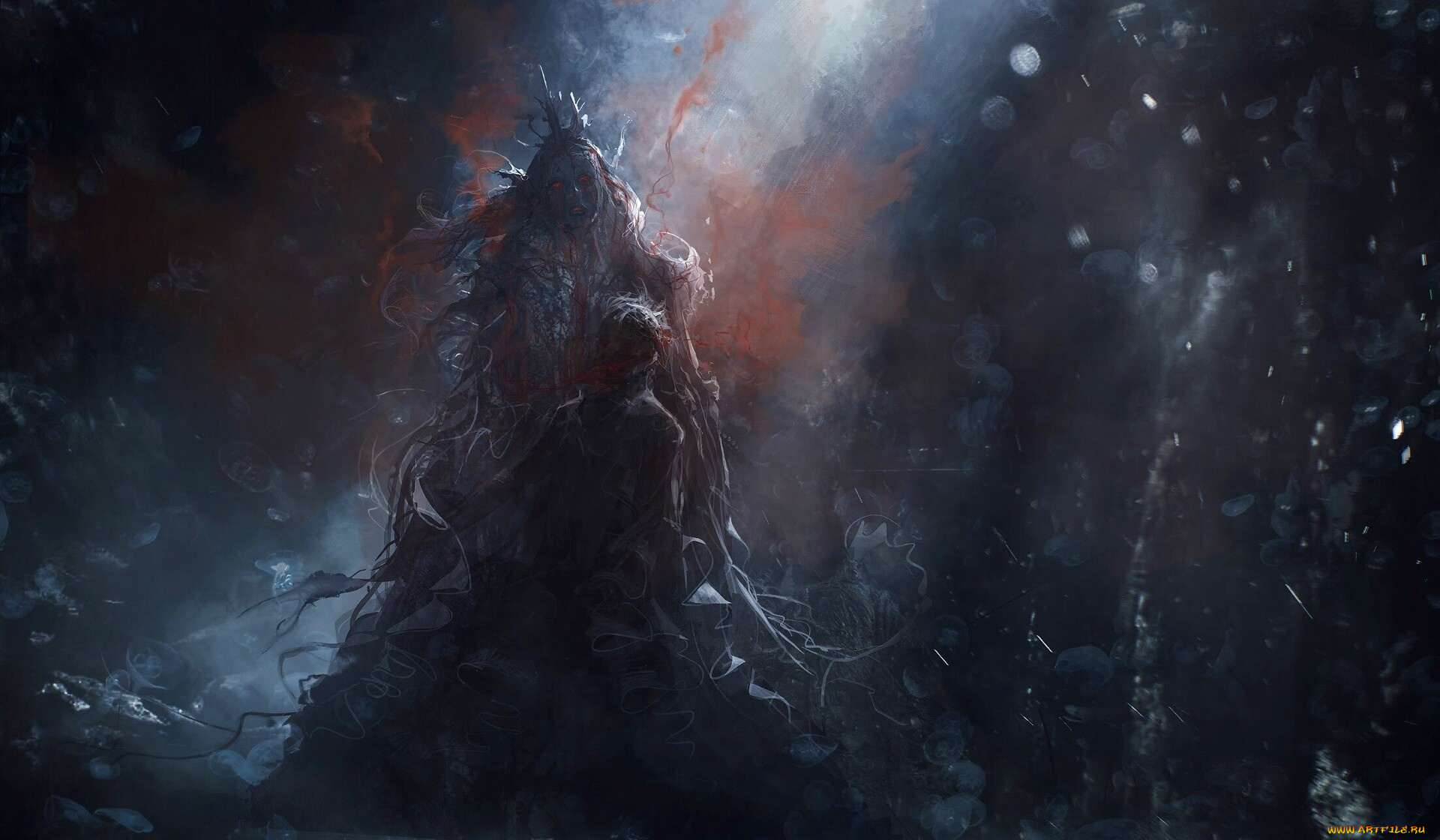 фэнтези, нежить, девушка