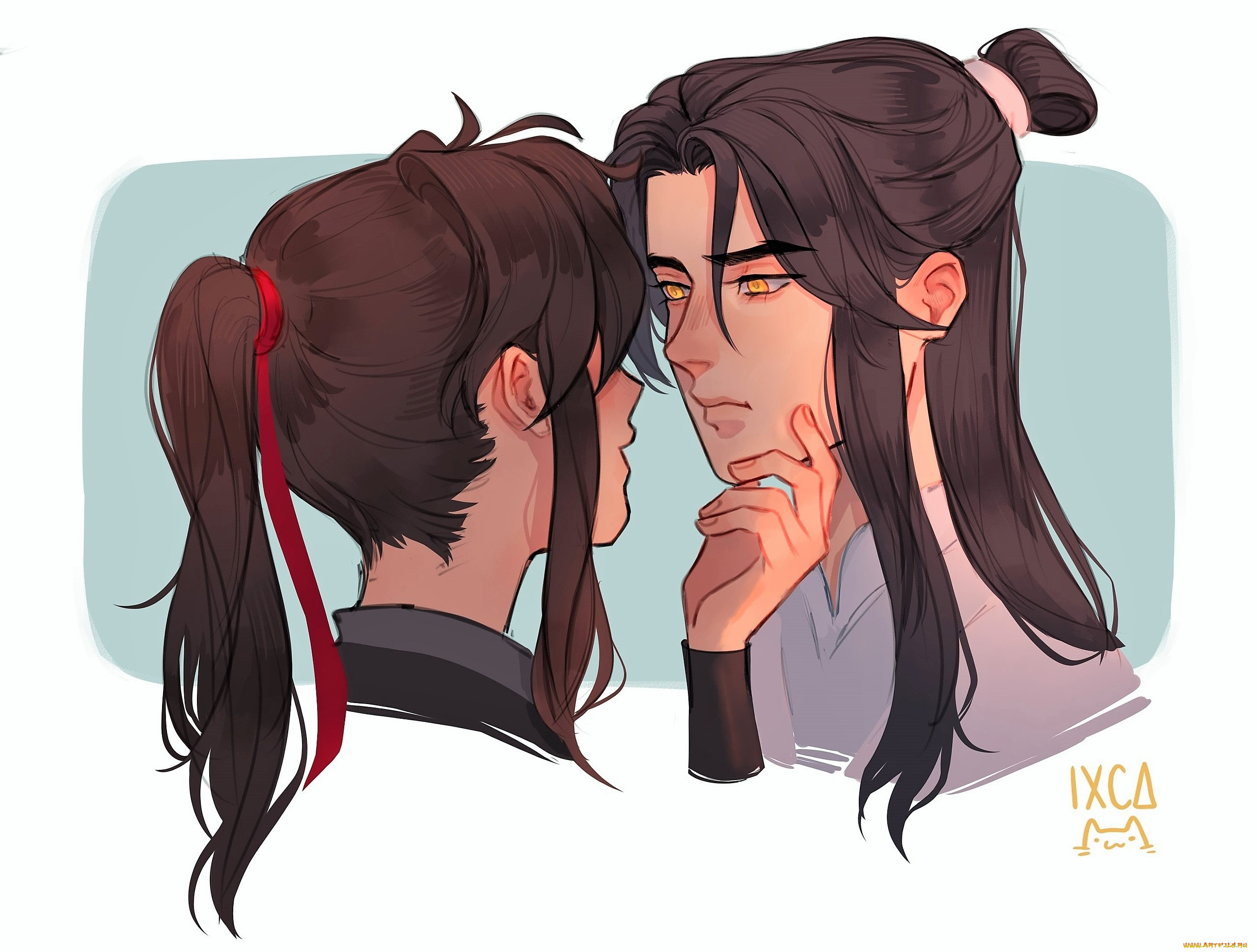 аниме, mo, dao, zu, shi, вэй, усянь, лань, ванцзи