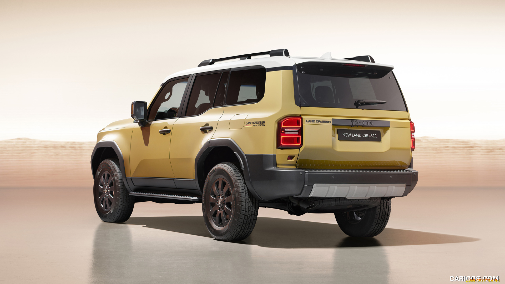 2024, toyota, land, cruiser, first, edition, автомобили, toyota, land, cruiser, 2024, года, выпуска, первая, версия, тoйота, джип, золотой