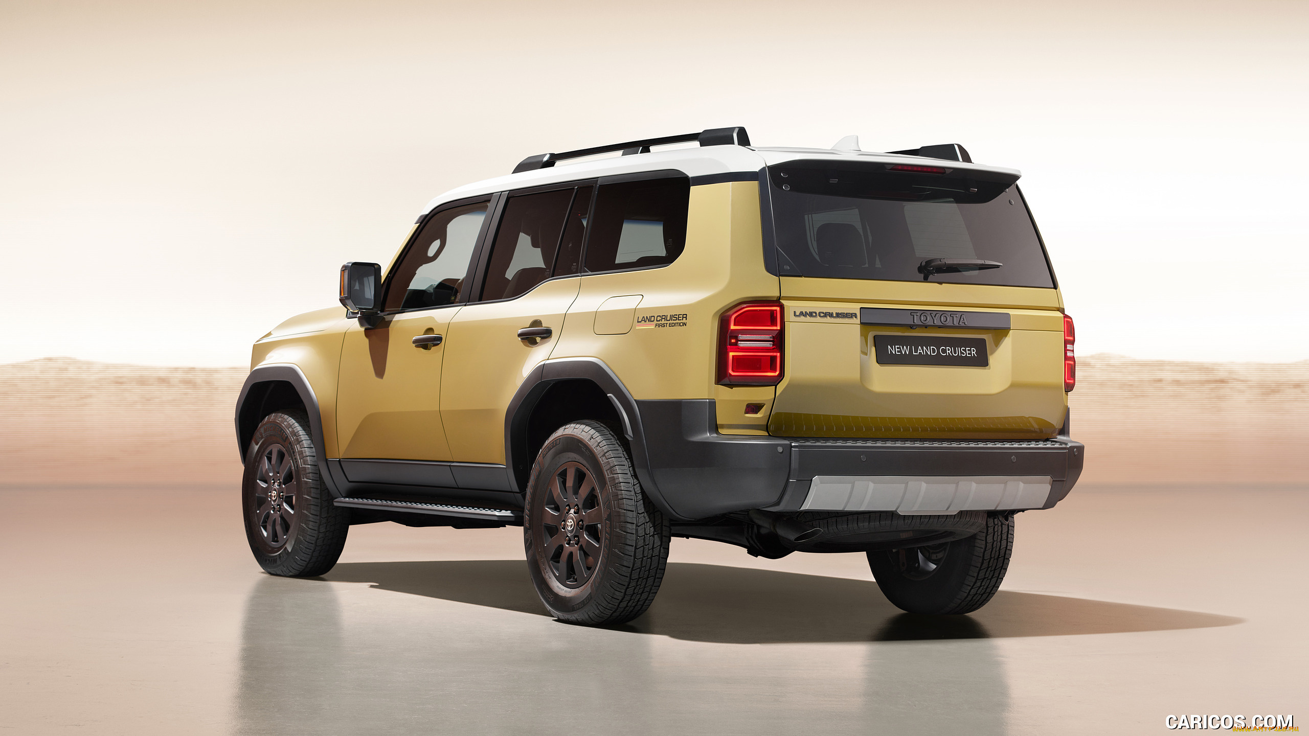 2024, toyota, land, cruiser, first, edition, автомобили, toyota, land, cruiser, 2024, года, выпуска, первая, версия, тoйота, джип, золотой