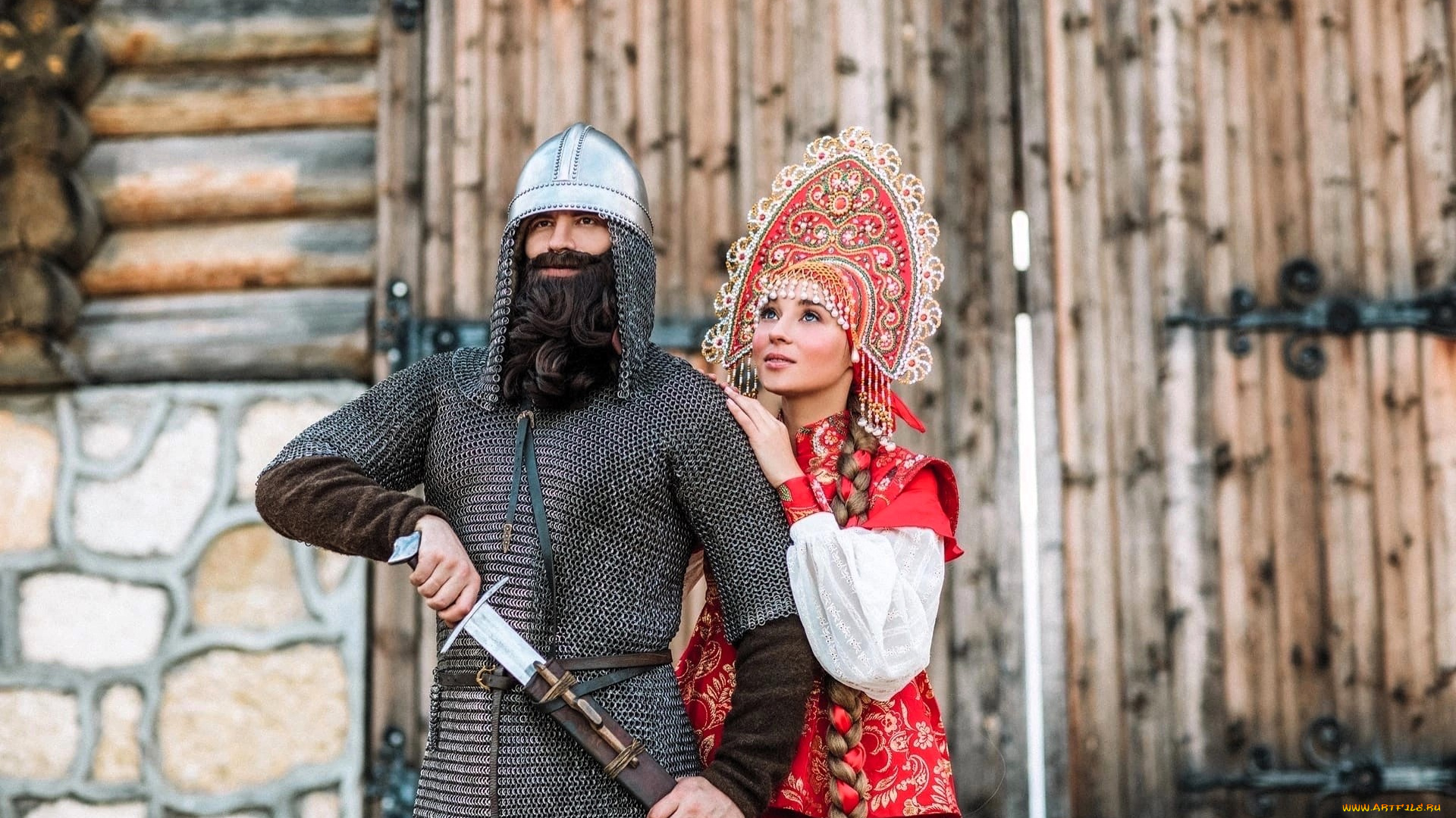 девушки, анна, шаховская, царевна, богатырь, крепость, образы, косплей, наряды