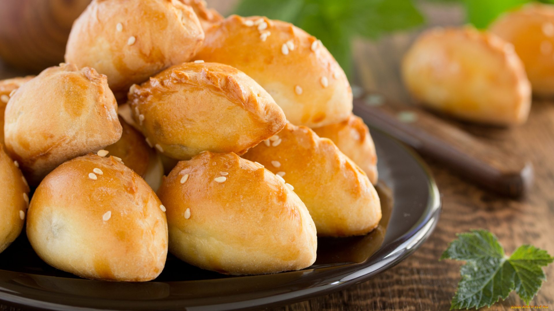 еда, хлеб, , выпечка, пирожки, выпечка, кунжут