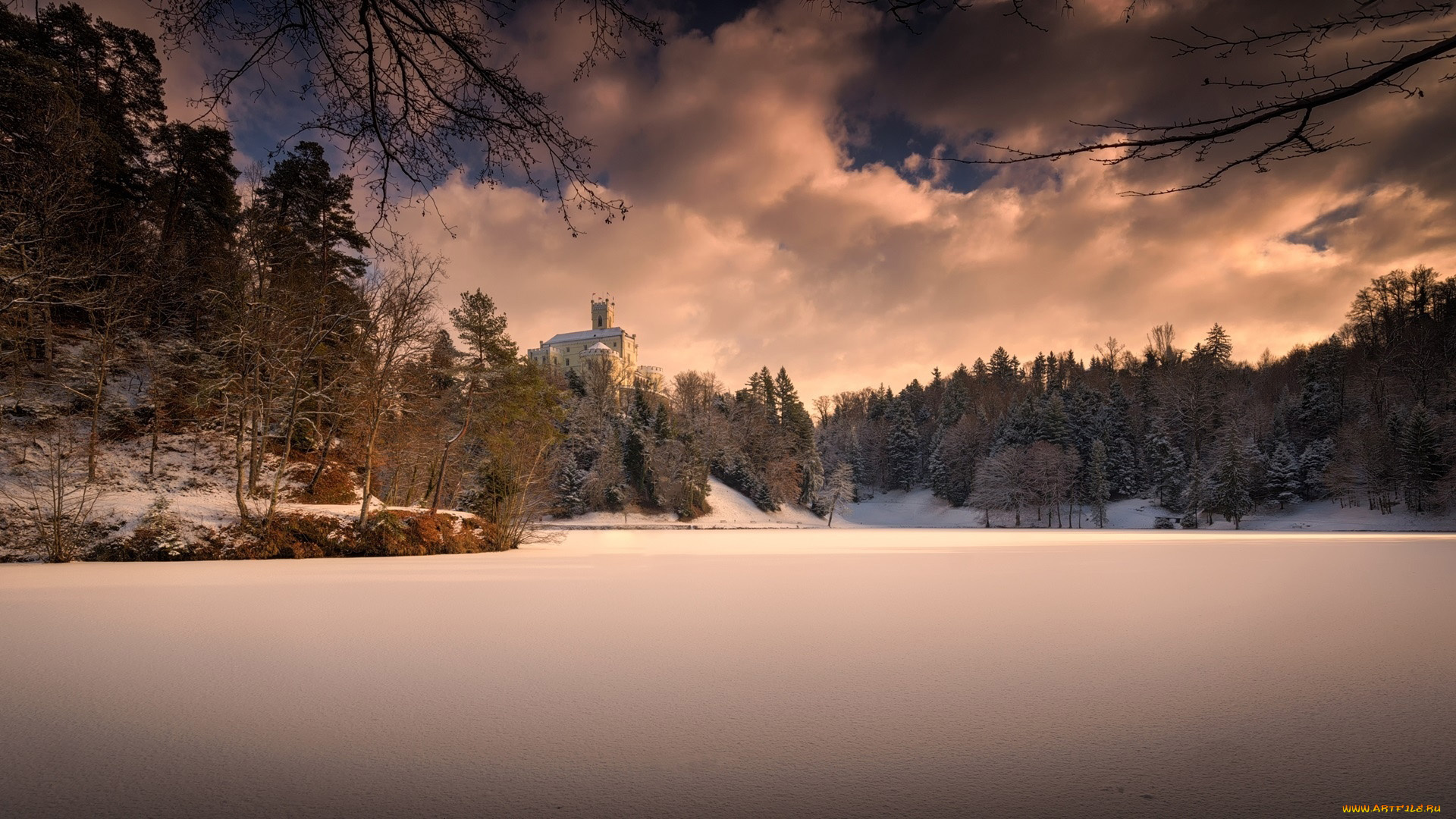 trakoscan, castle, croatia, города, -, дворцы, , замки, , крепости, trakoscan, castle