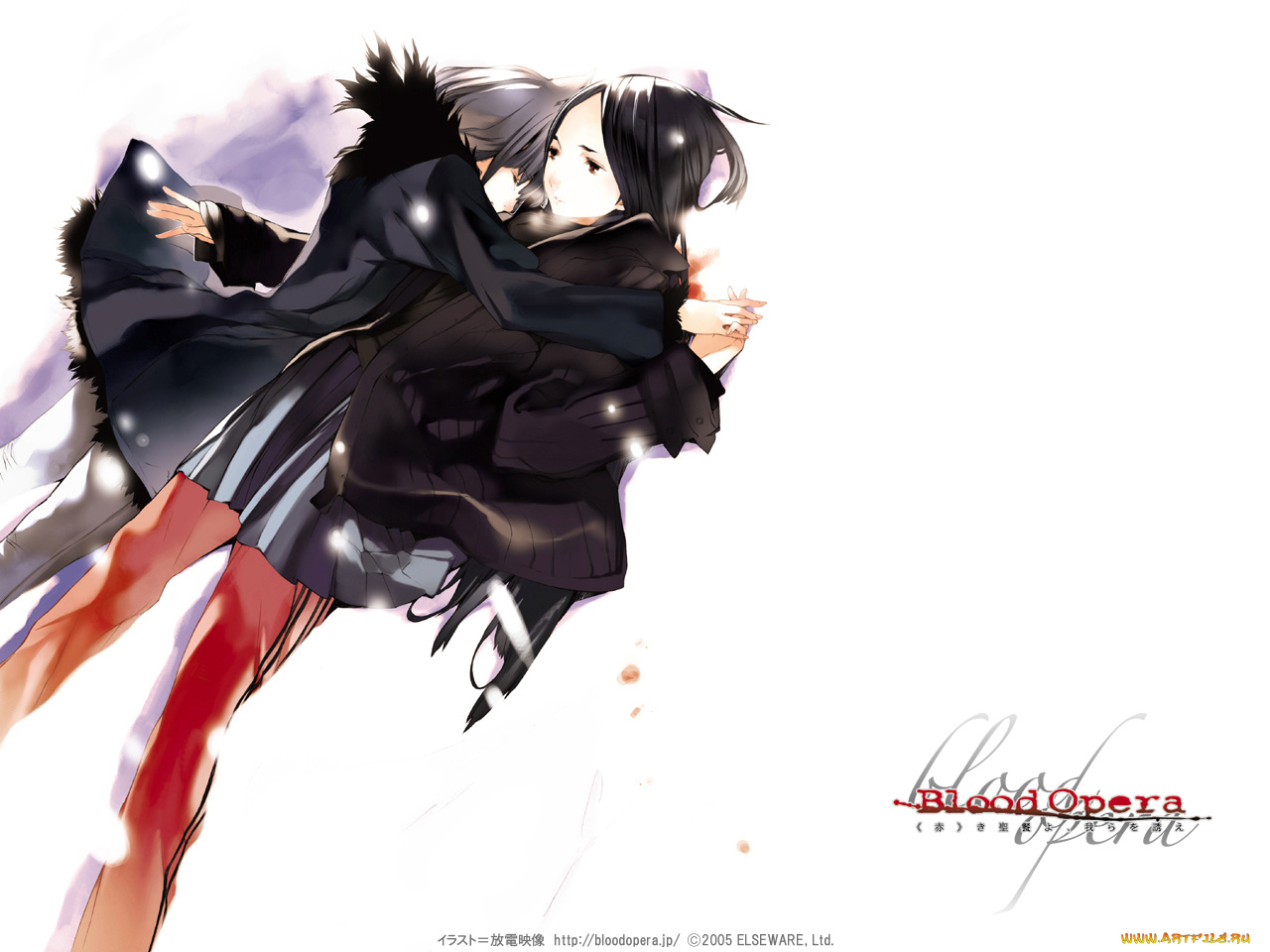 аниме, blood, opera