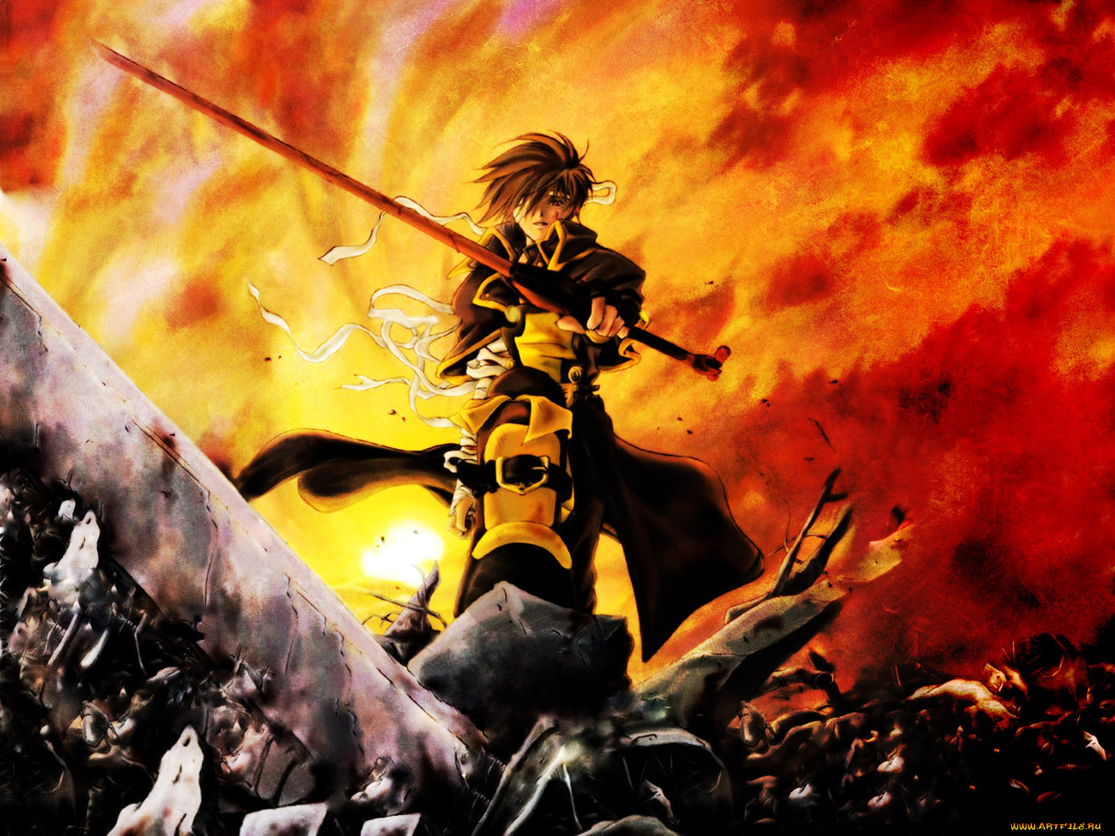 аниме, guilty, gear