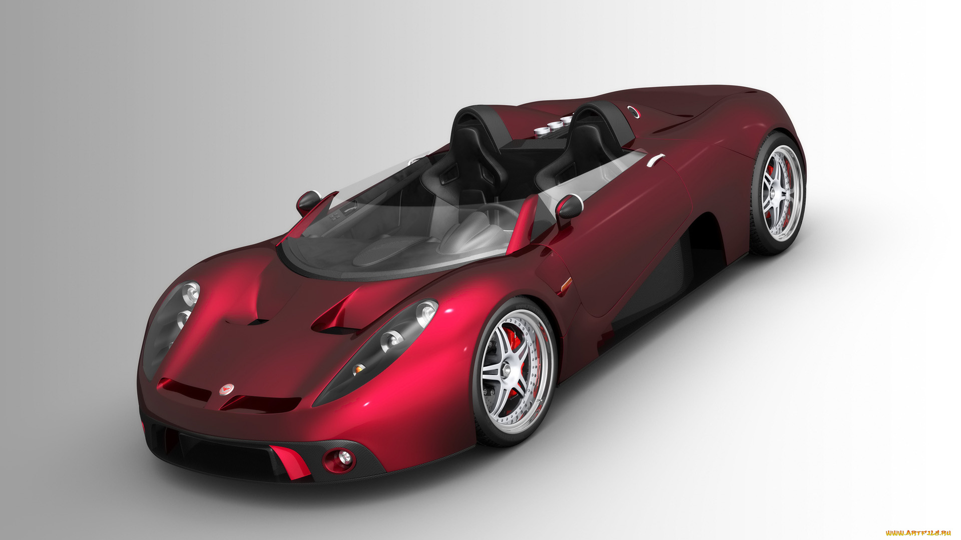 2008, scuderia, bizzarrini, livorno, p538, barchetta, автомобили, 3д
