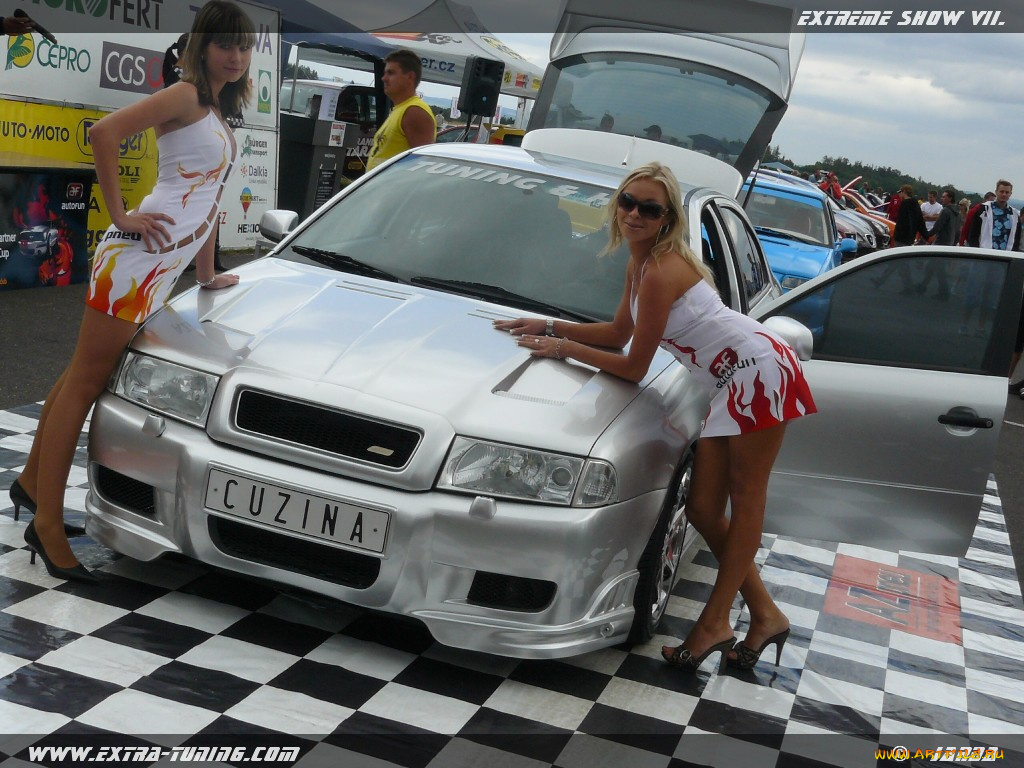 автомобили, авто, девушками