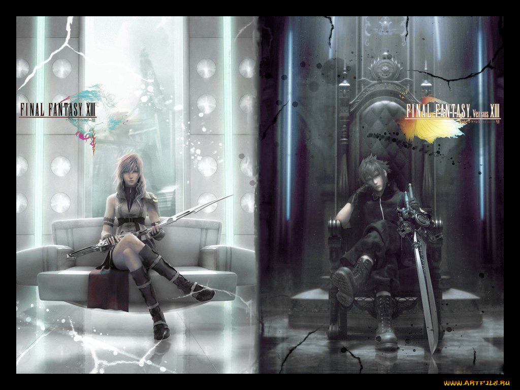 видео, игры, final, fantasy, xiii