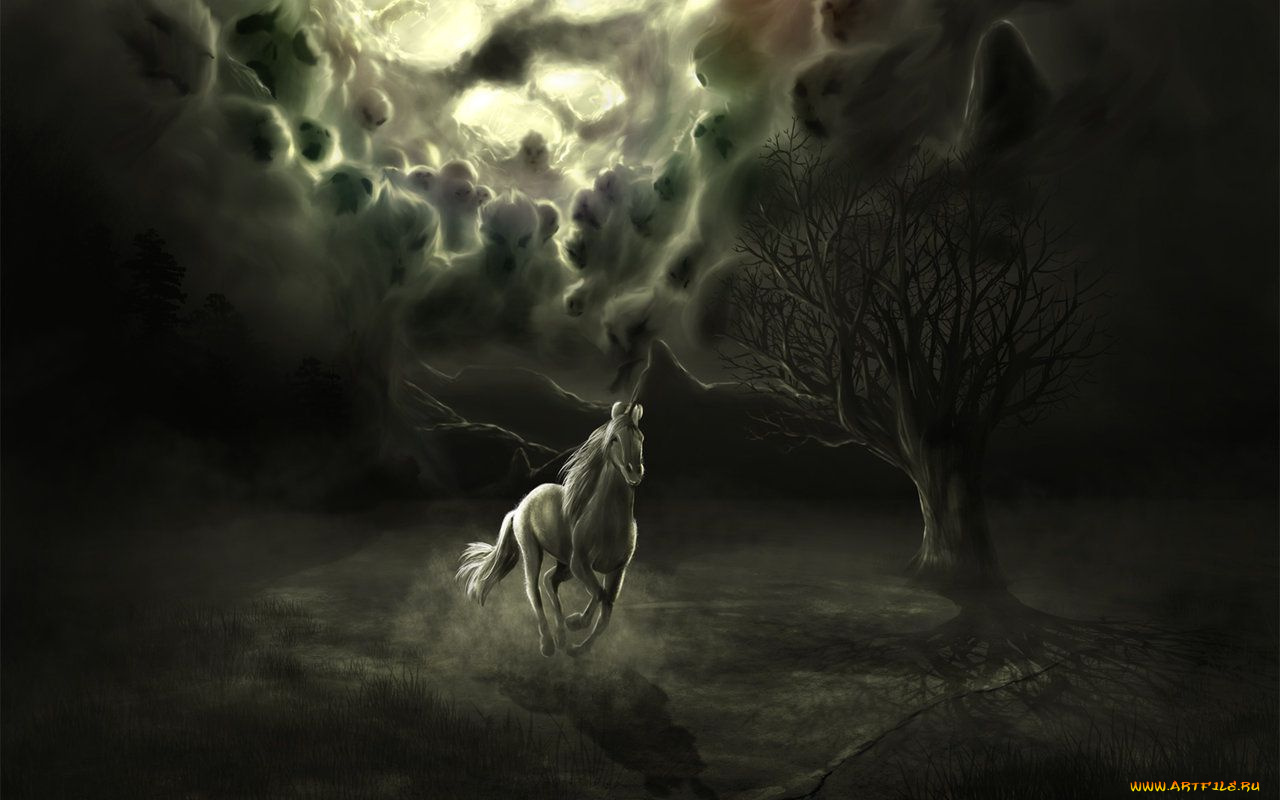 фэнтези, единороги