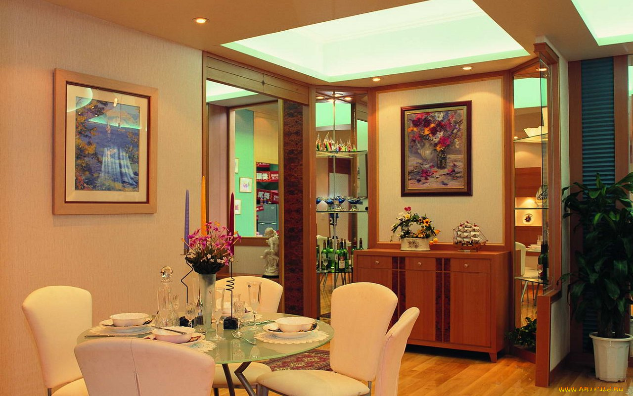 интерьер, столовая