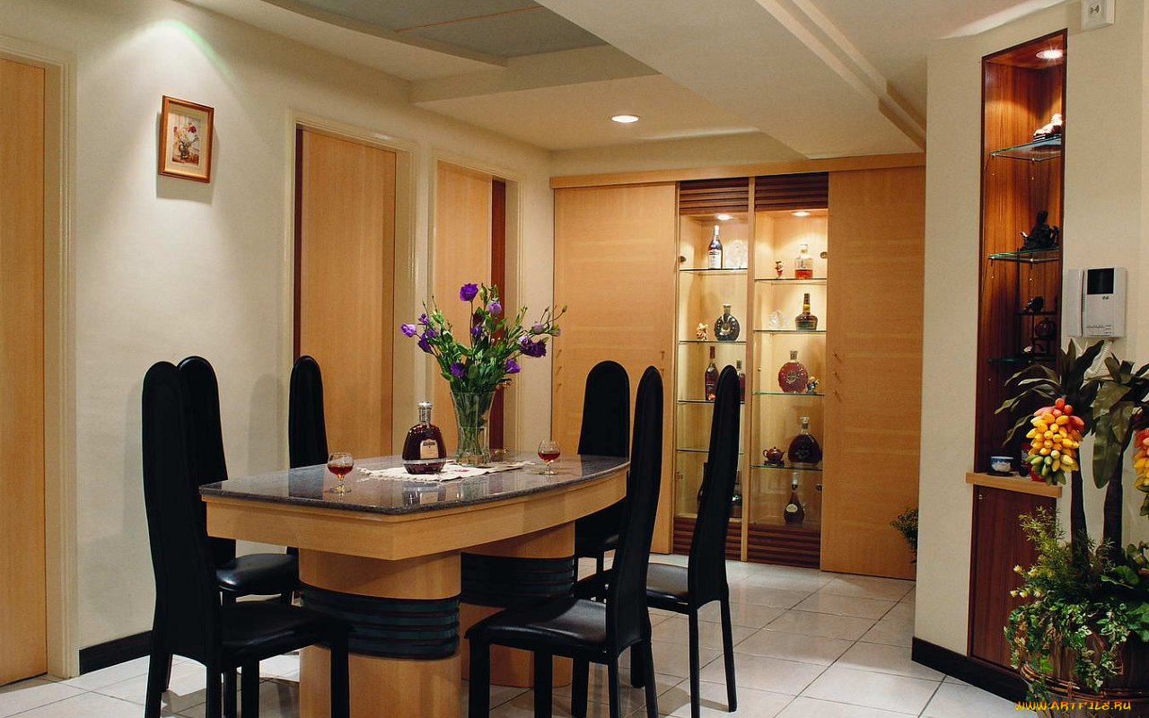 интерьер, столовая