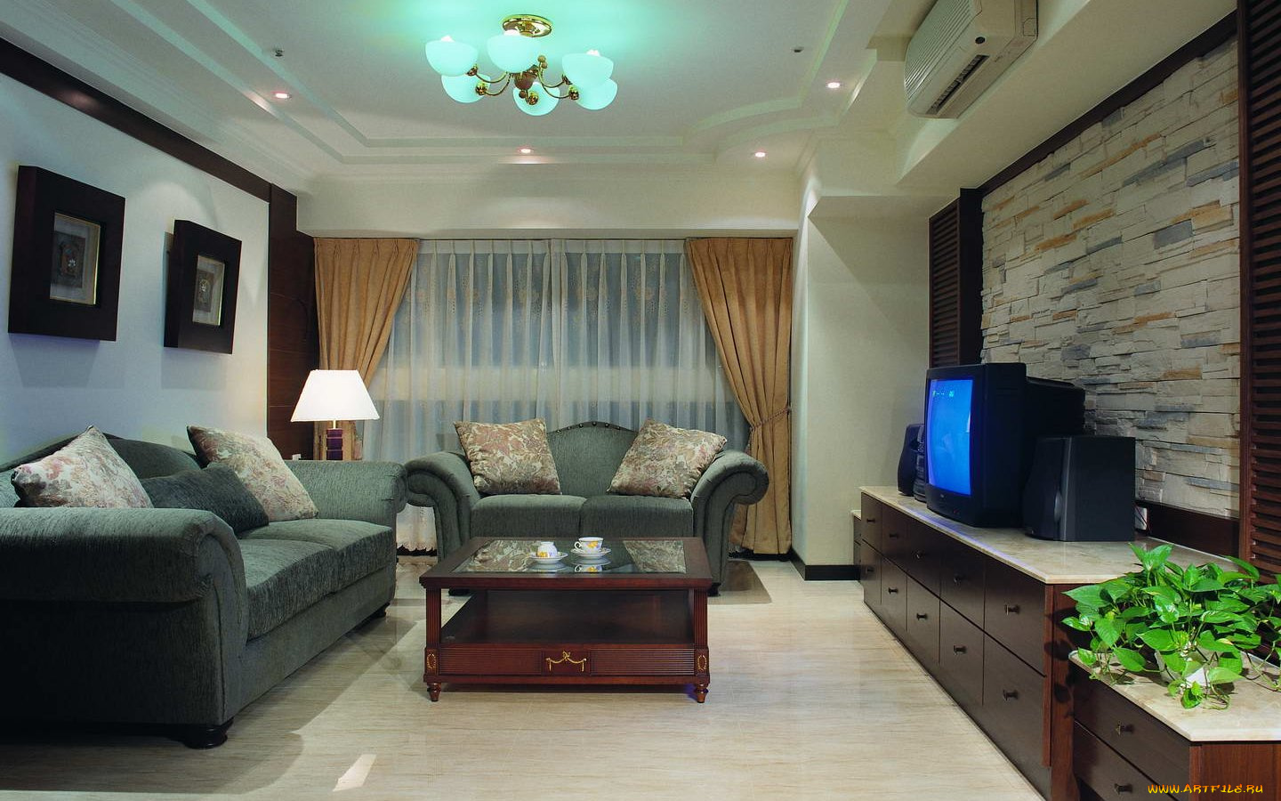 интерьер, гостиная