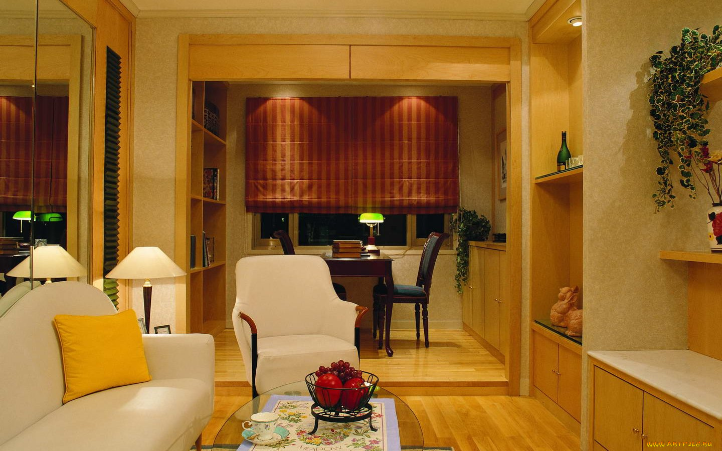 интерьер, гостиная