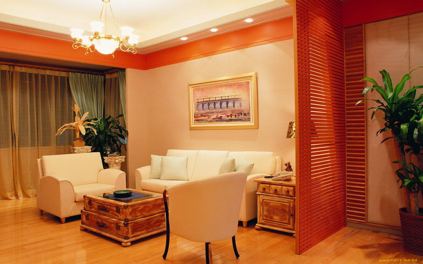 интерьер, гостиная