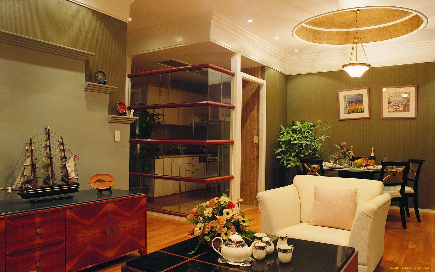 интерьер, гостиная