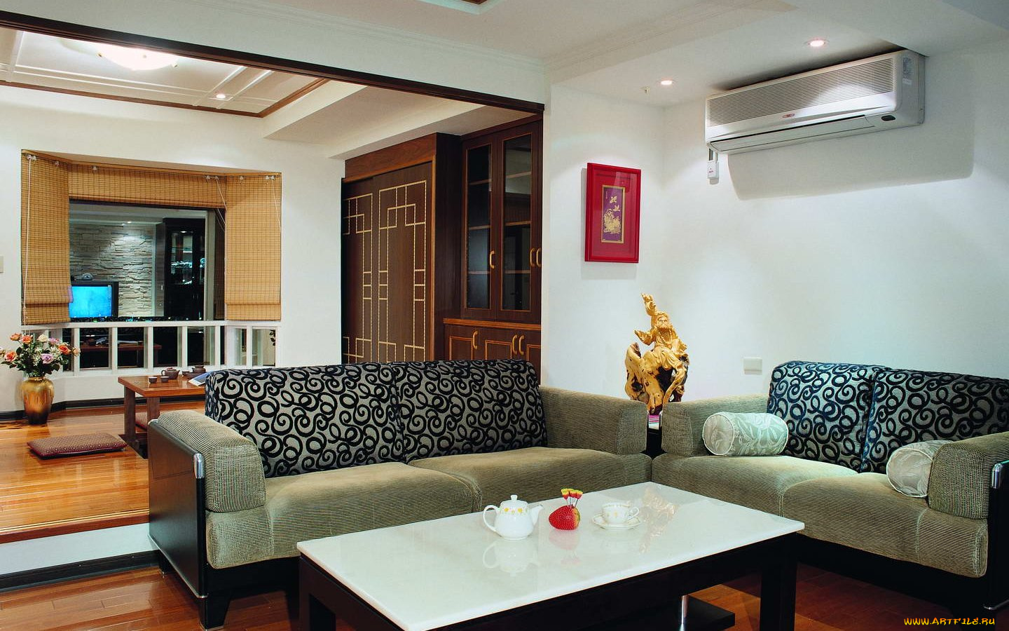 интерьер, гостиная