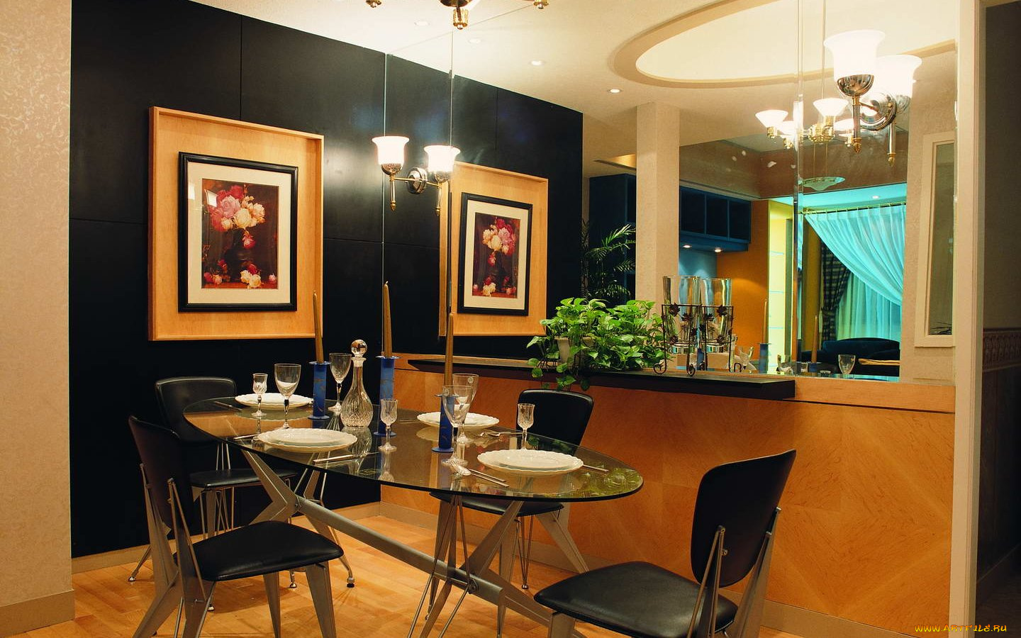 интерьер, столовая
