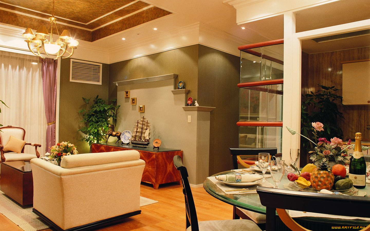 интерьер, столовая