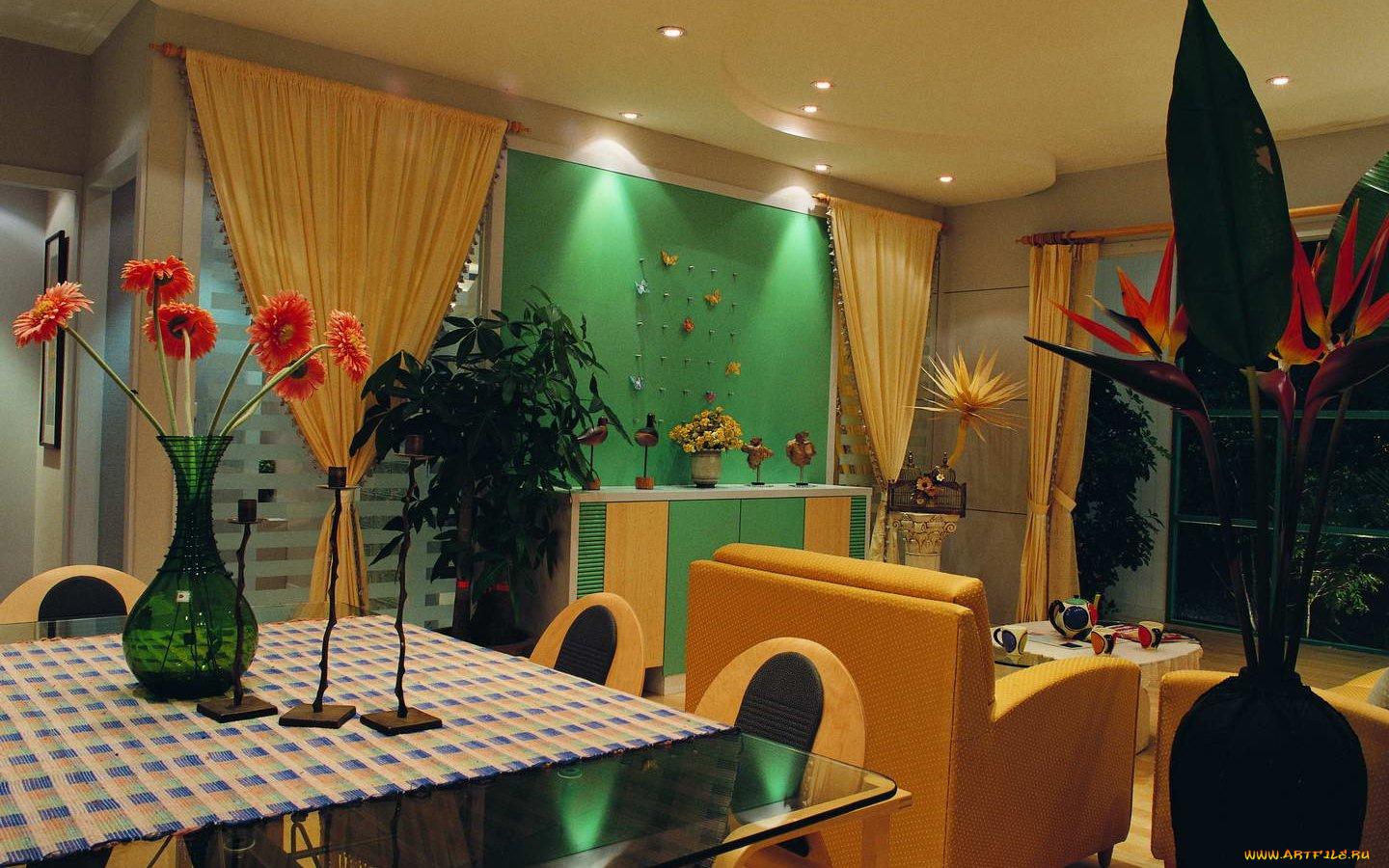 интерьер, столовая