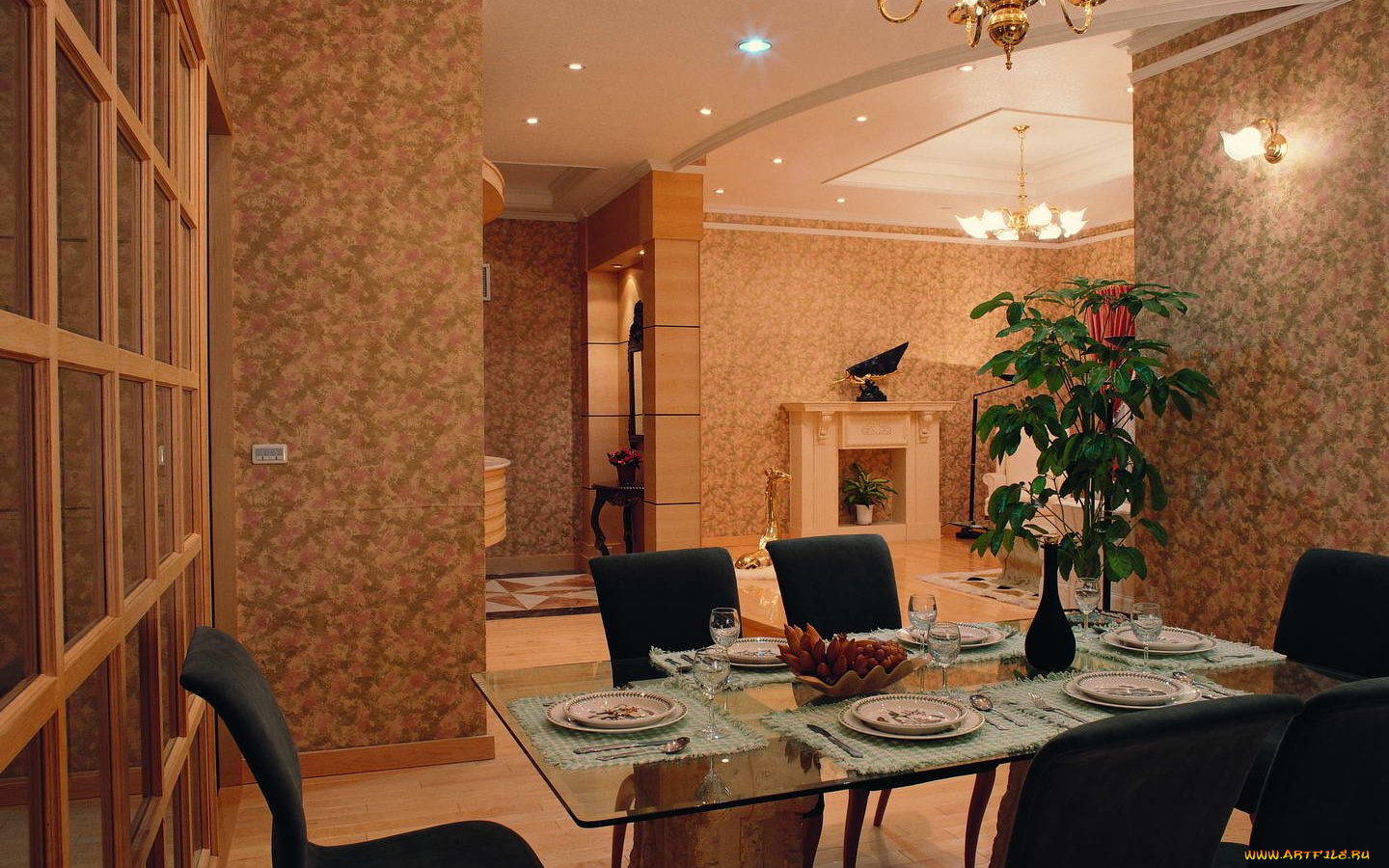 интерьер, столовая