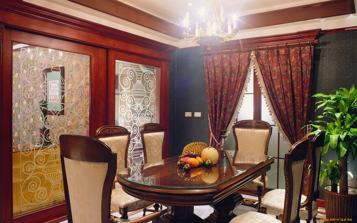 интерьер, столовая