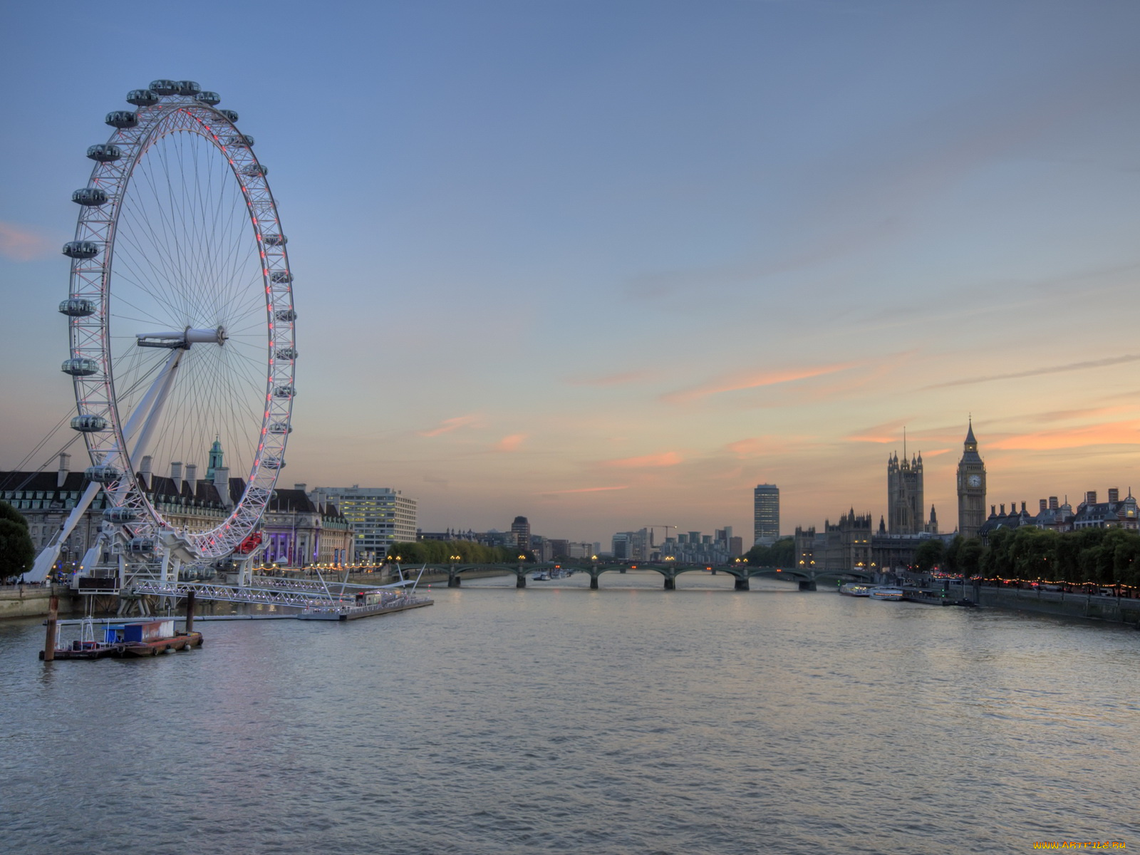 города, лондон, великобритания