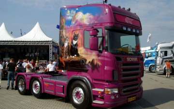 Картинка автомобили scania